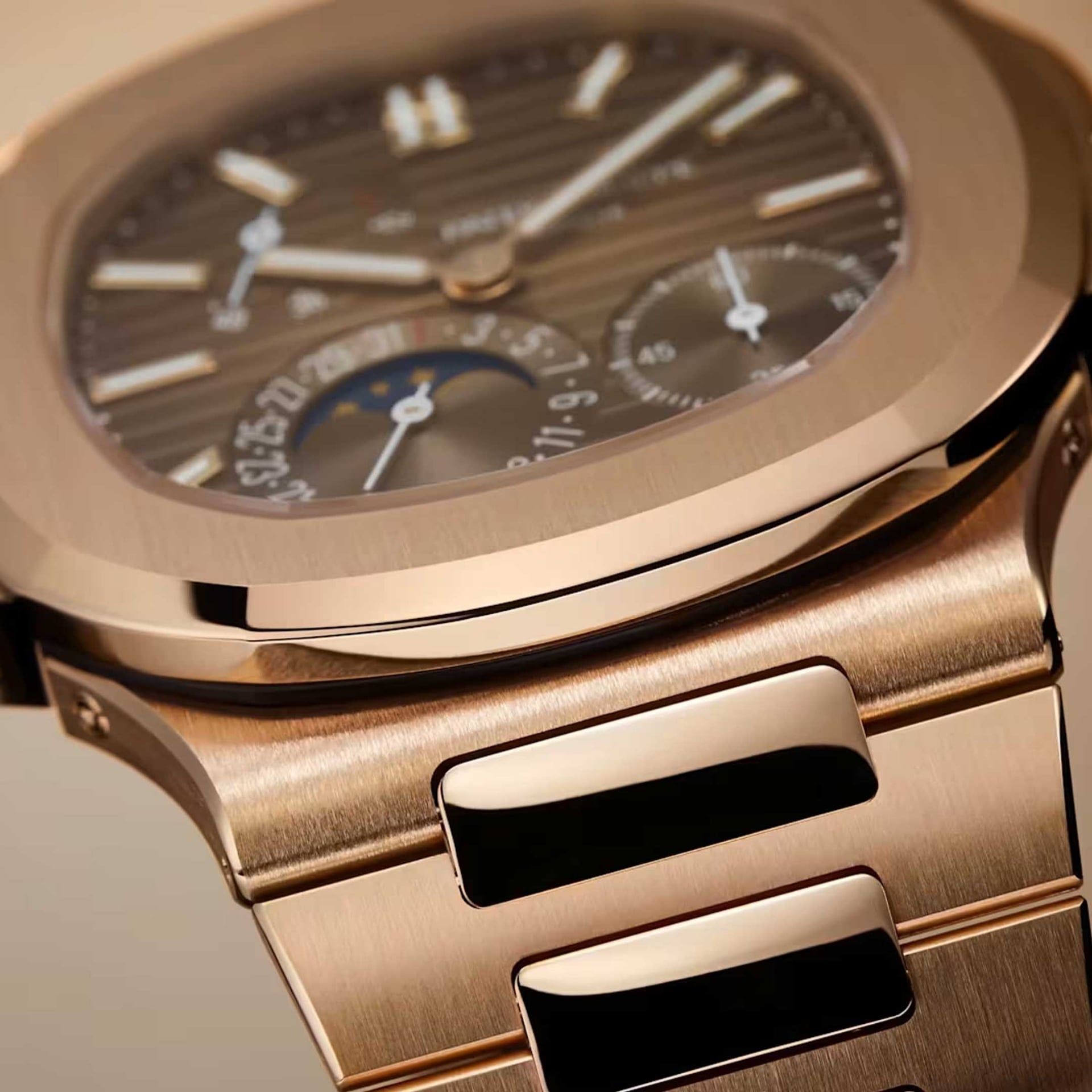 PATEK PHILIPPE Nautilus Oro Rosa Fasi Lunari 40 MM 5712/1R-001