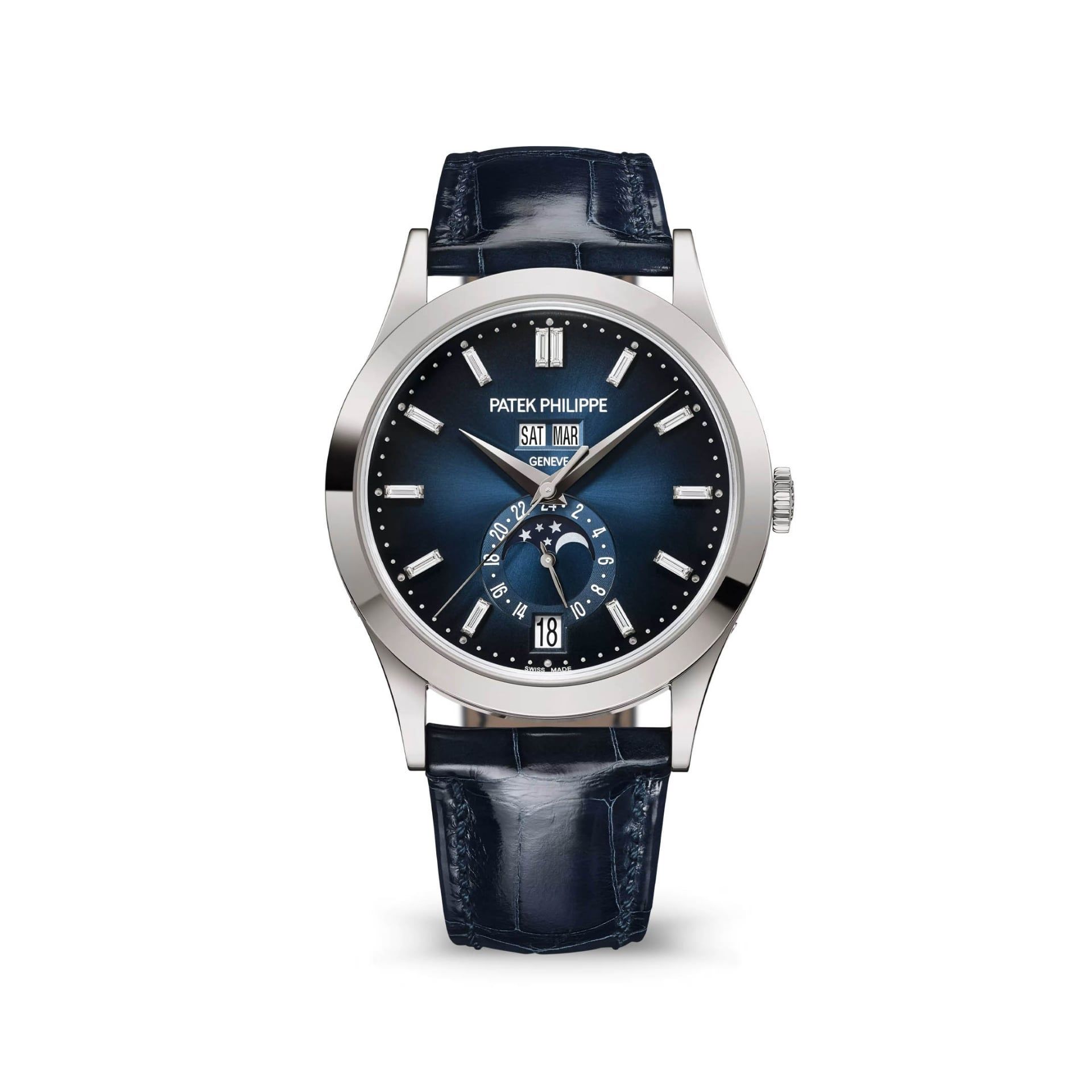PATEK PHILIPPE Complicazioni "Calendario Annuale, Fasi Lunari" 38,5 MM 5396G-017