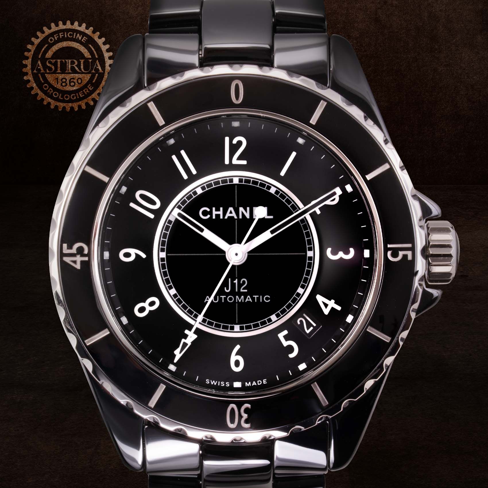 CHANEL J12 Ceramica Nera High-Tech 38 MM H5697