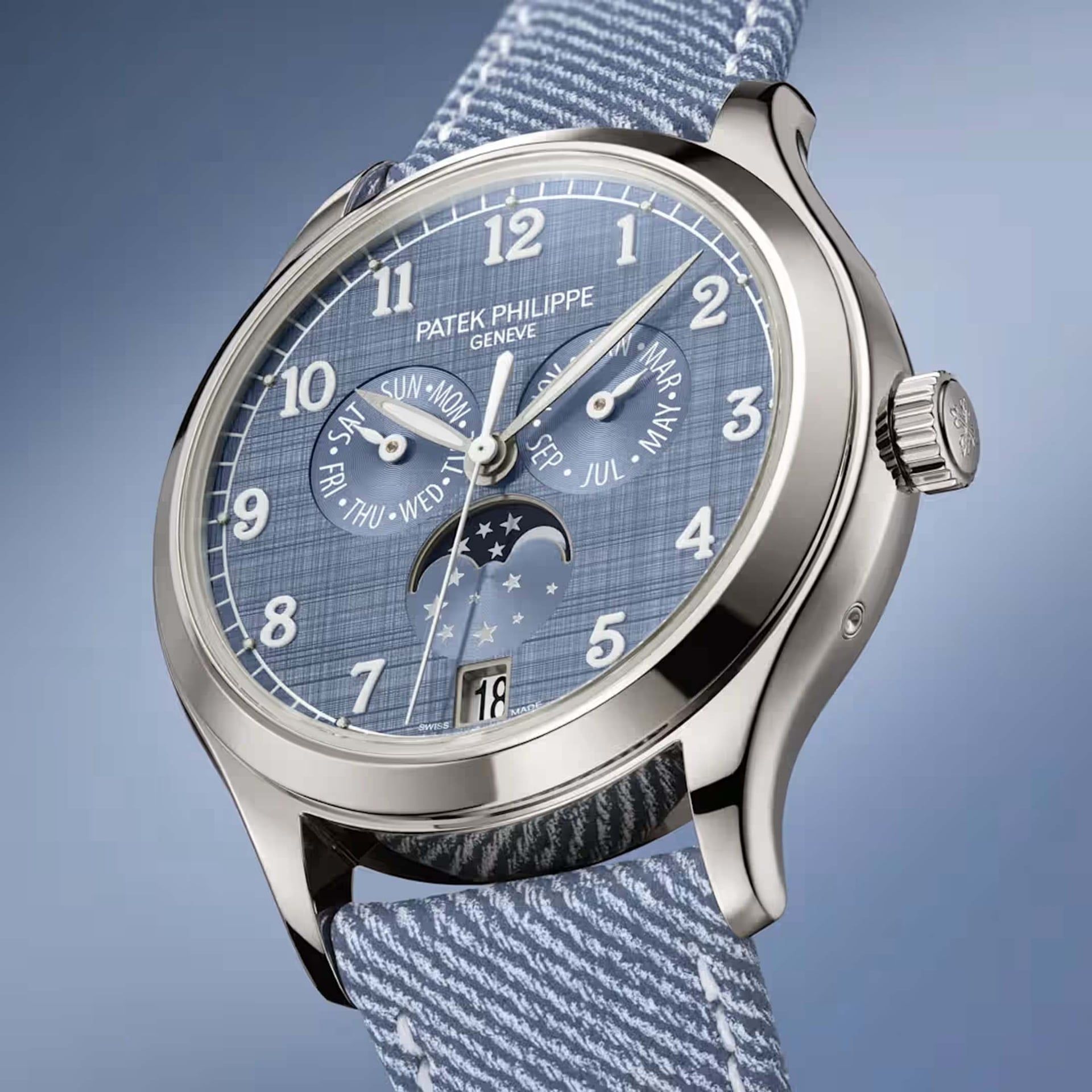 PATEK PHILIPPE Complicazioni "Calendario Annuale, Fasi Lunari" 38 MM 4946G-001