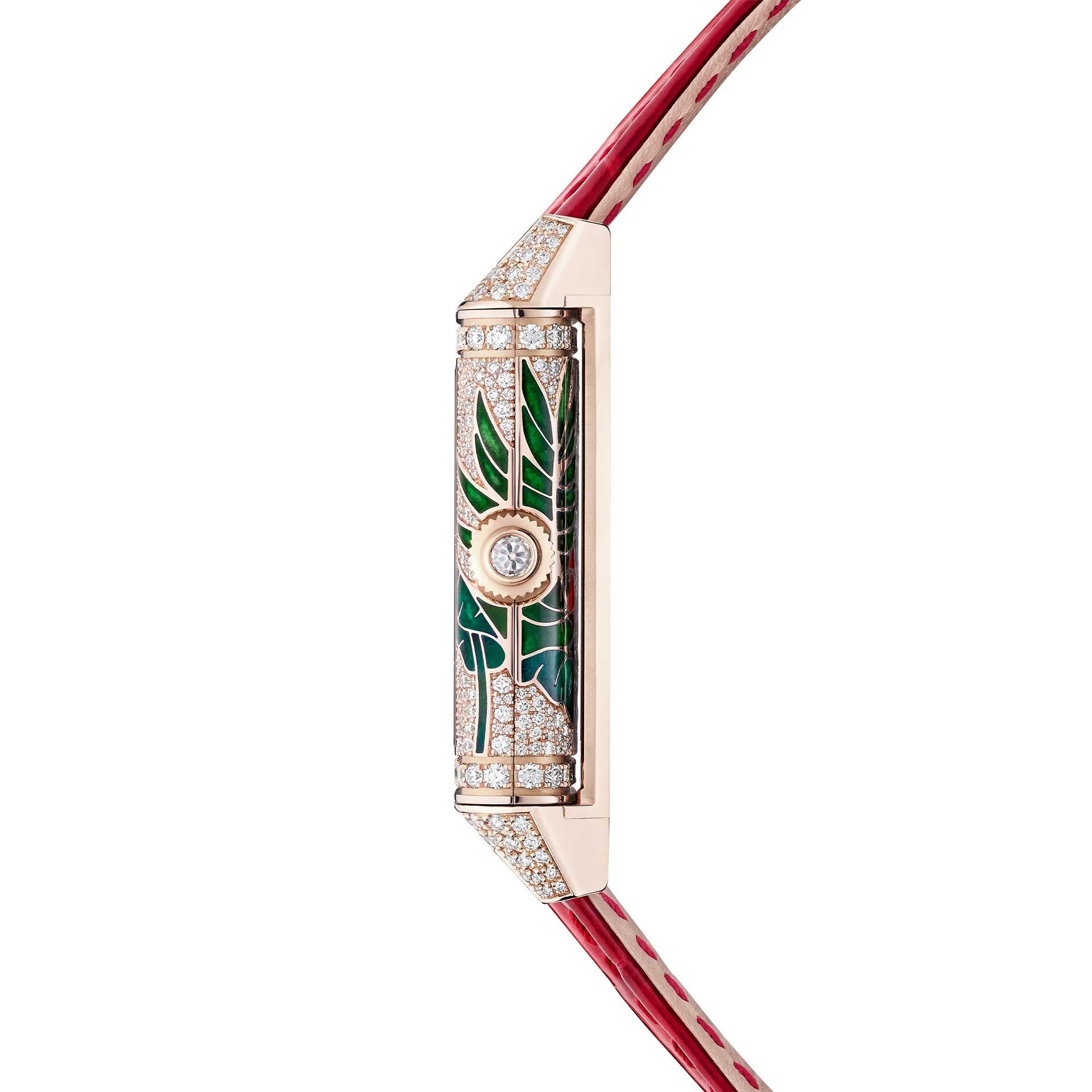 JAEGER-LECOULTRE Reverso One Hibiscus Rosa 40X20 MM Q3292425