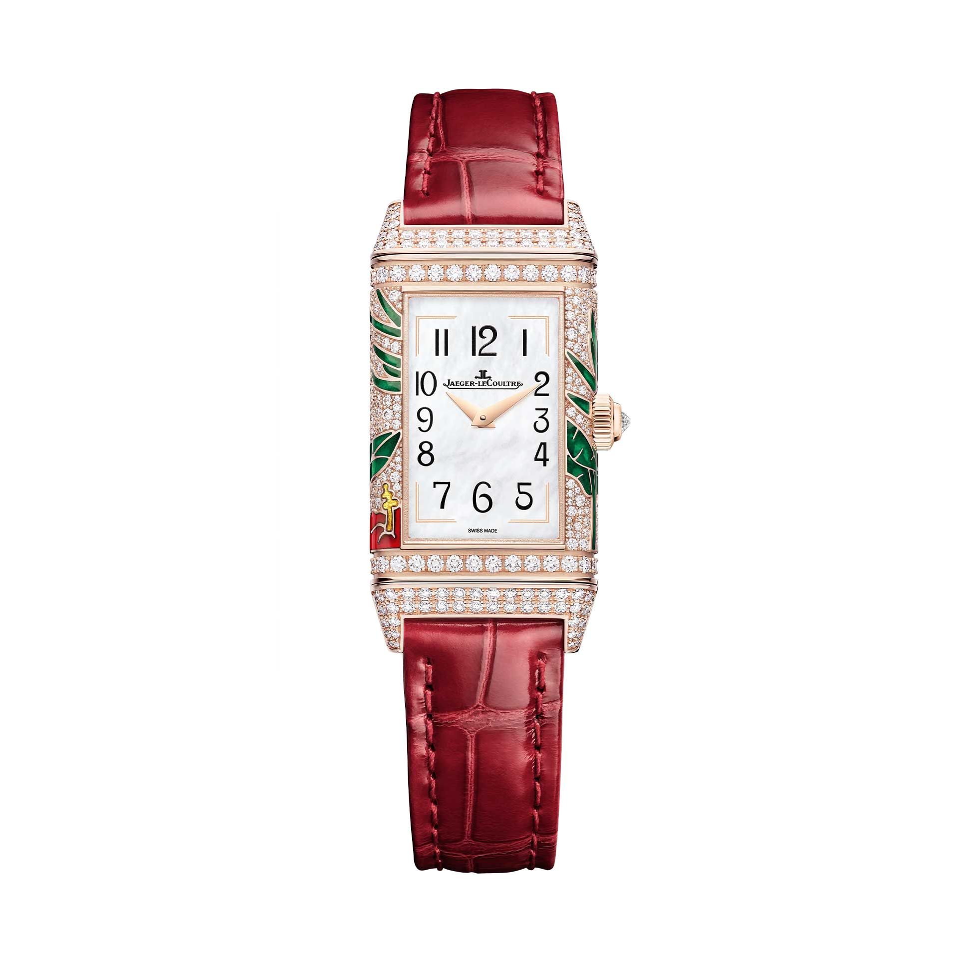 JAEGER-LECOULTRE Reverso One Hibiscus Rosa 40X20 MM Q3292425