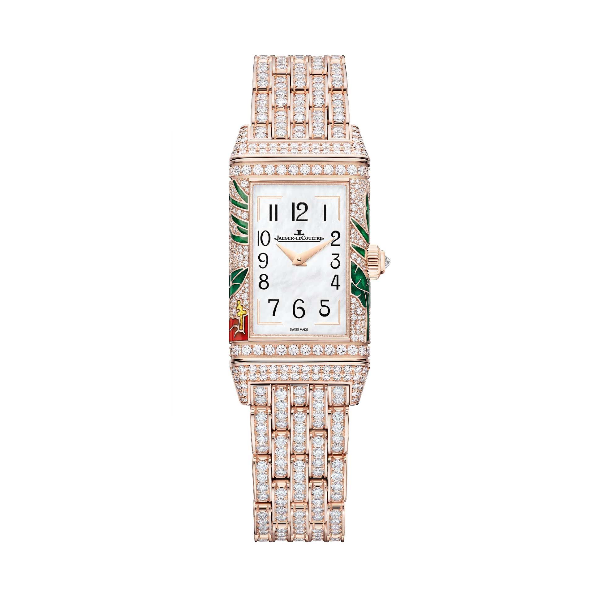 JAEGER-LECOULTRE Reverso One Hibiscus Rosa 40X20 MM Q3292325