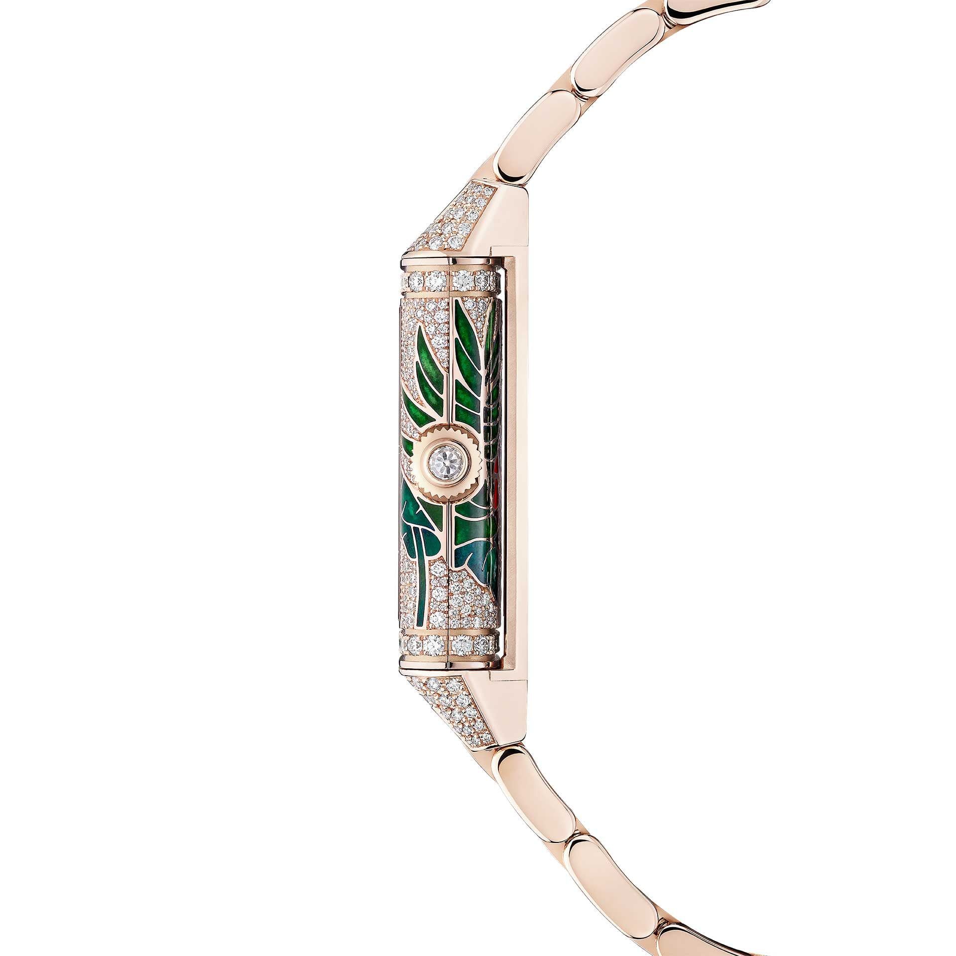 JAEGER-LECOULTRE Reverso One Hibiscus Rosa 40X20 MM Q3292325