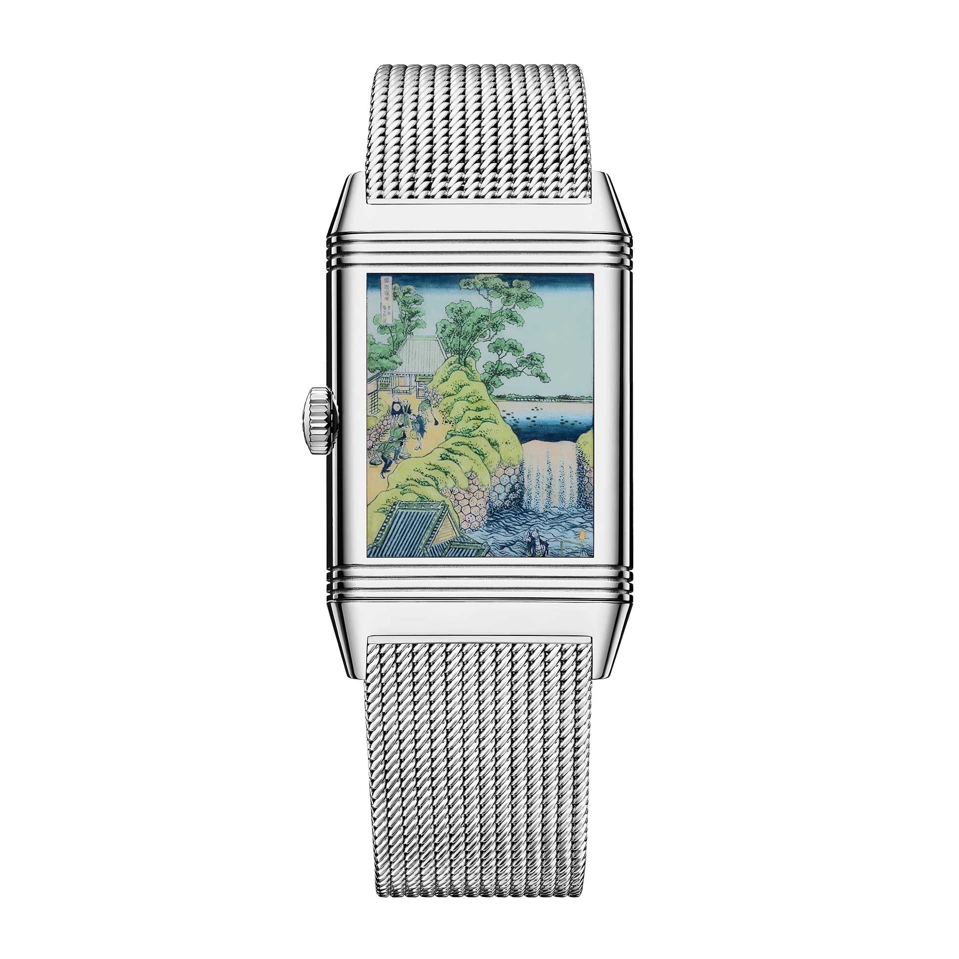 JAEGER-LECOULTRE Reverso Tribute Enamel Hokusai Le Cascate di Aoigaoka 45 X 27 MM Q39331T9