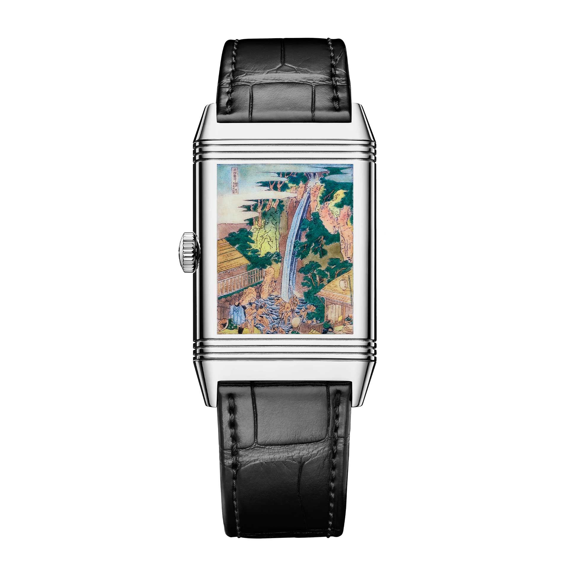 JAEGER-LECOULTRE Reverso Tribute Enamel Hokusai La Cascata Roben 45.6 X 27.4 MM Q39334T7