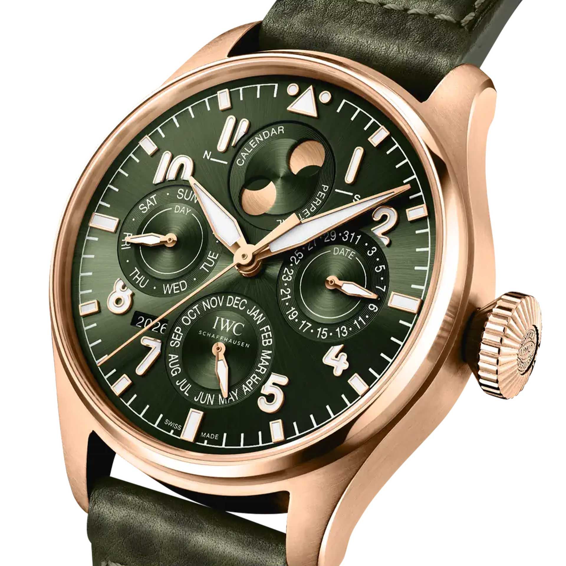 IWC Schaffhausen Big Pilot’s Watch Perpetual Calendar Proset 42 MM IW329602