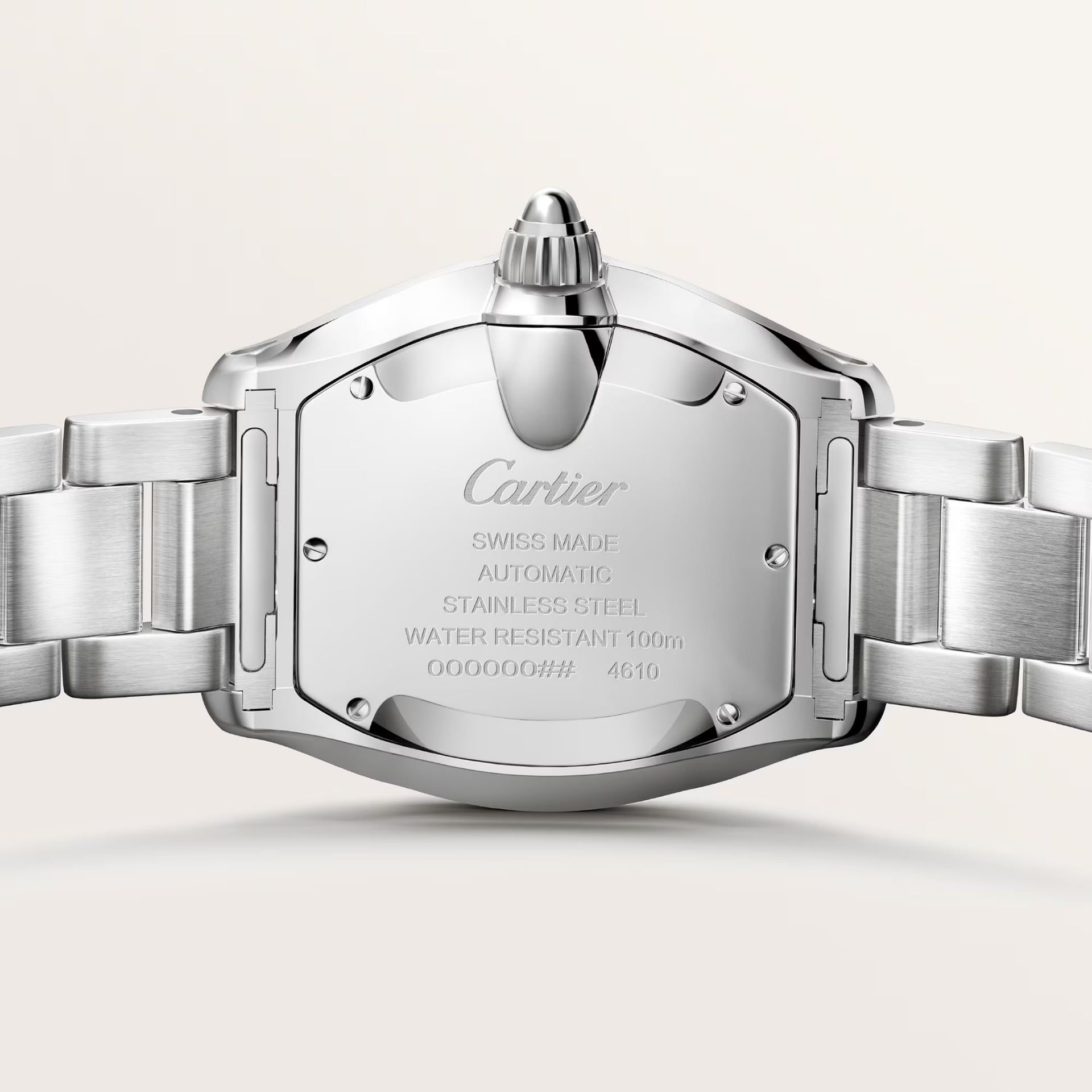 CARTIER Roadster Modello Medio, Acciaio 34,9 X 42,5 MM WSRD0019