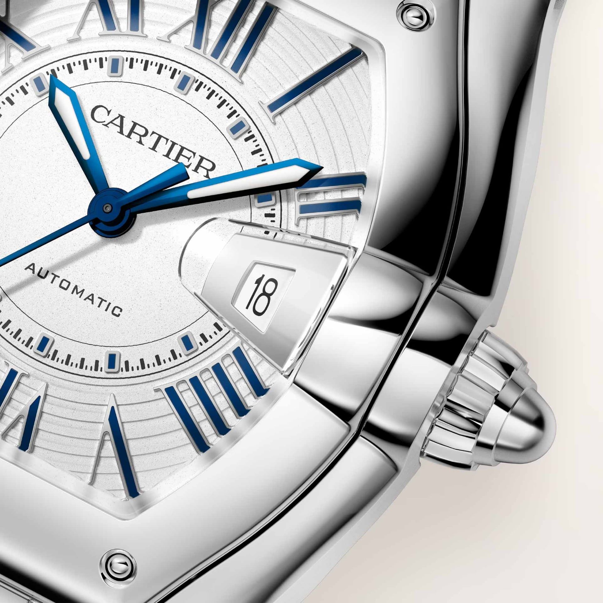 Cartier Roadster Medium Model, Steel 34.9 X 42.5 MM WSRD0019