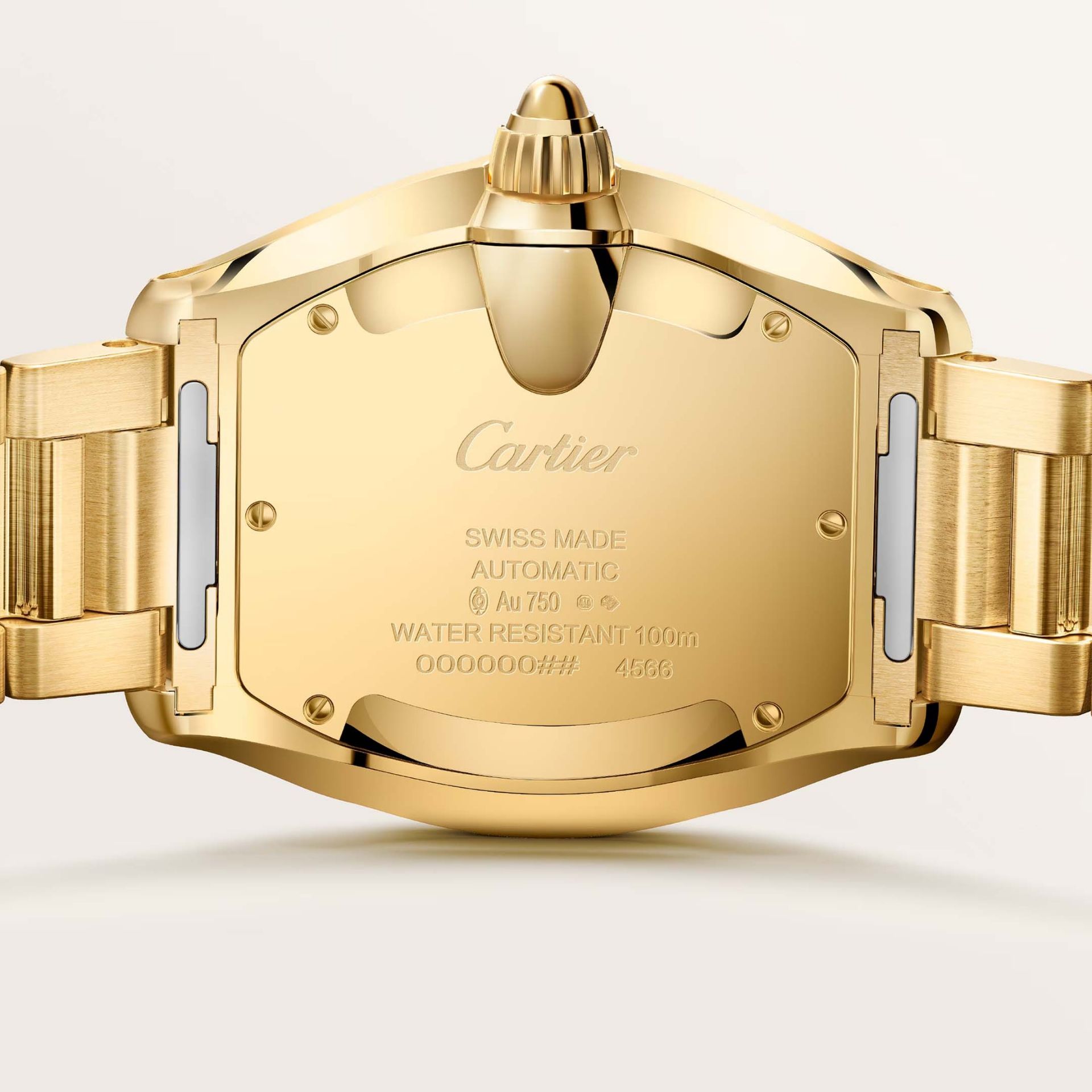 CARTIER Roadster Modello Grande, Oro Giallo 38,7 X 47,2 MM WGRD0012