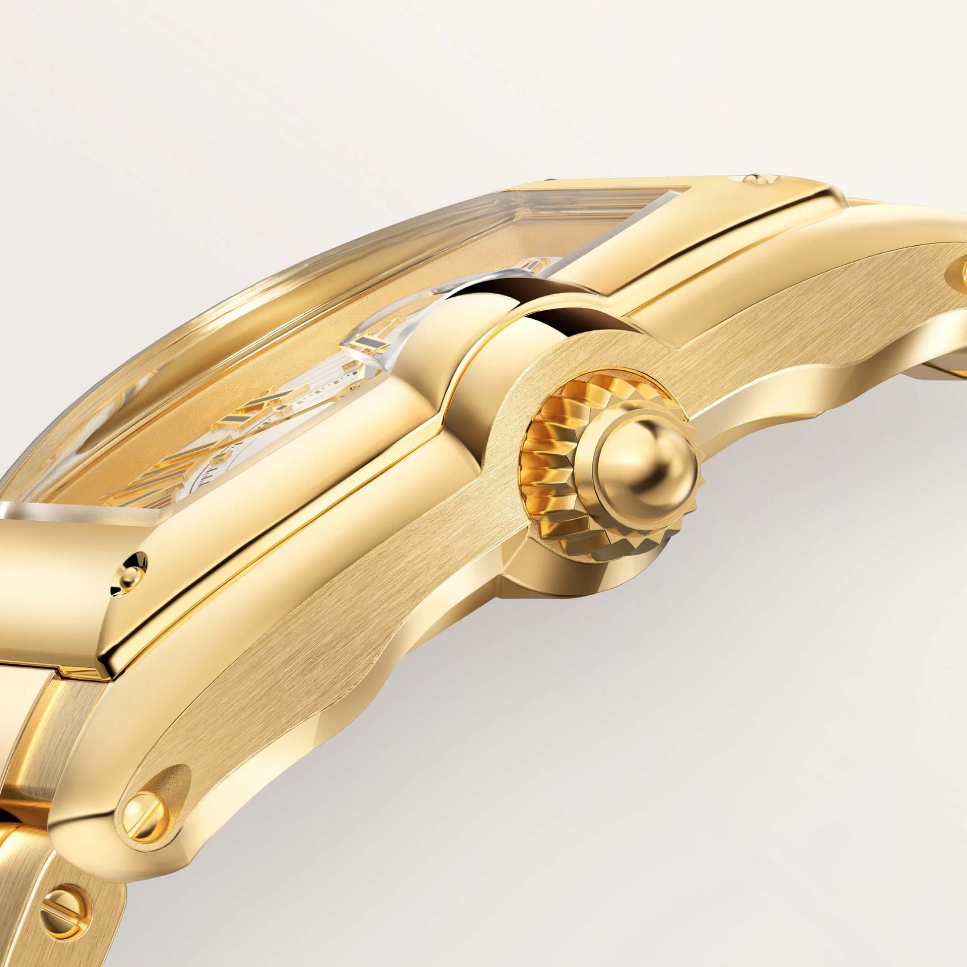 CARTIER Roadster Modello Grande, Oro Giallo 38,7 X 47,2 MM WGRD0012