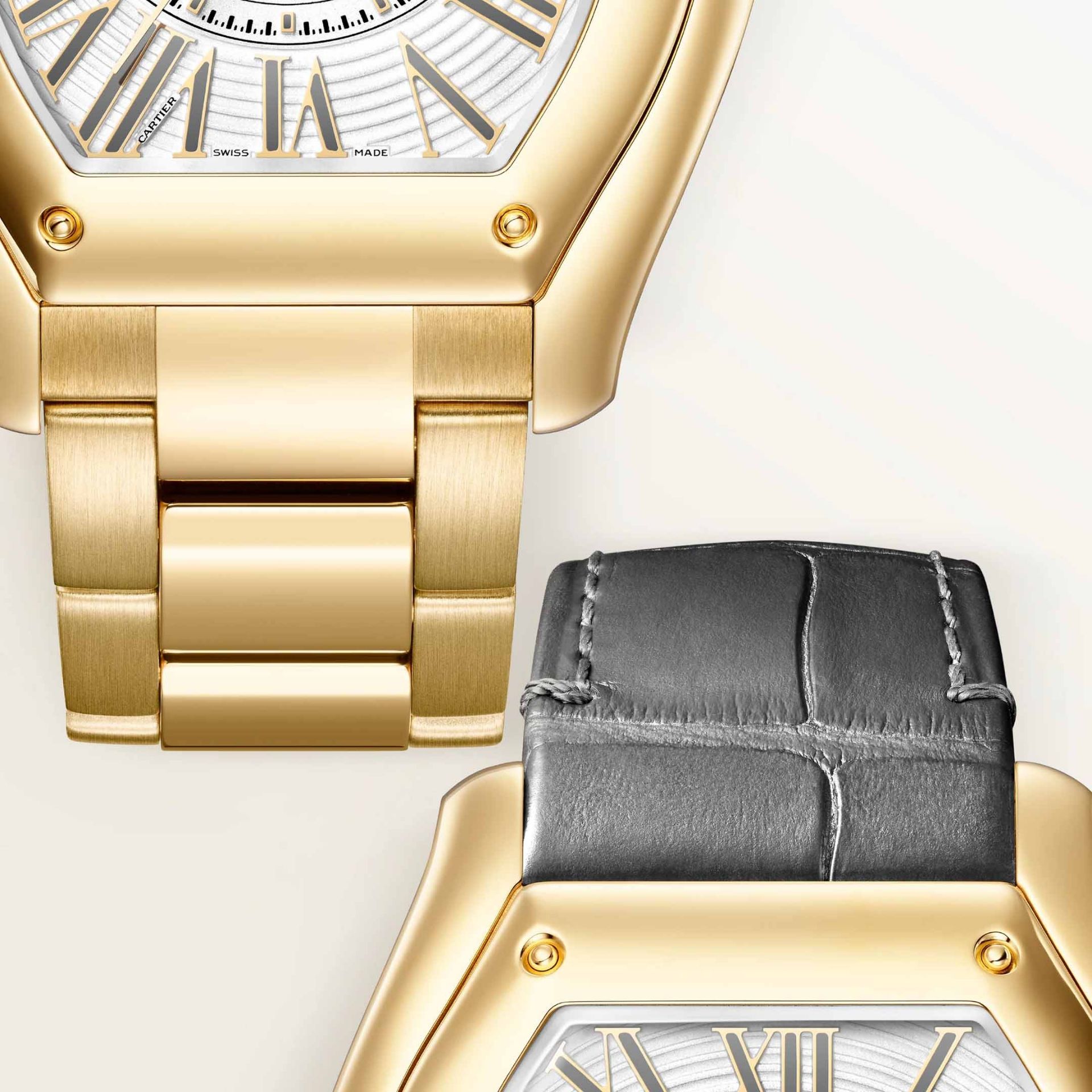 CARTIER Roadster Modello Grande, Oro Giallo 38,7 X 47,2 MM WGRD0012