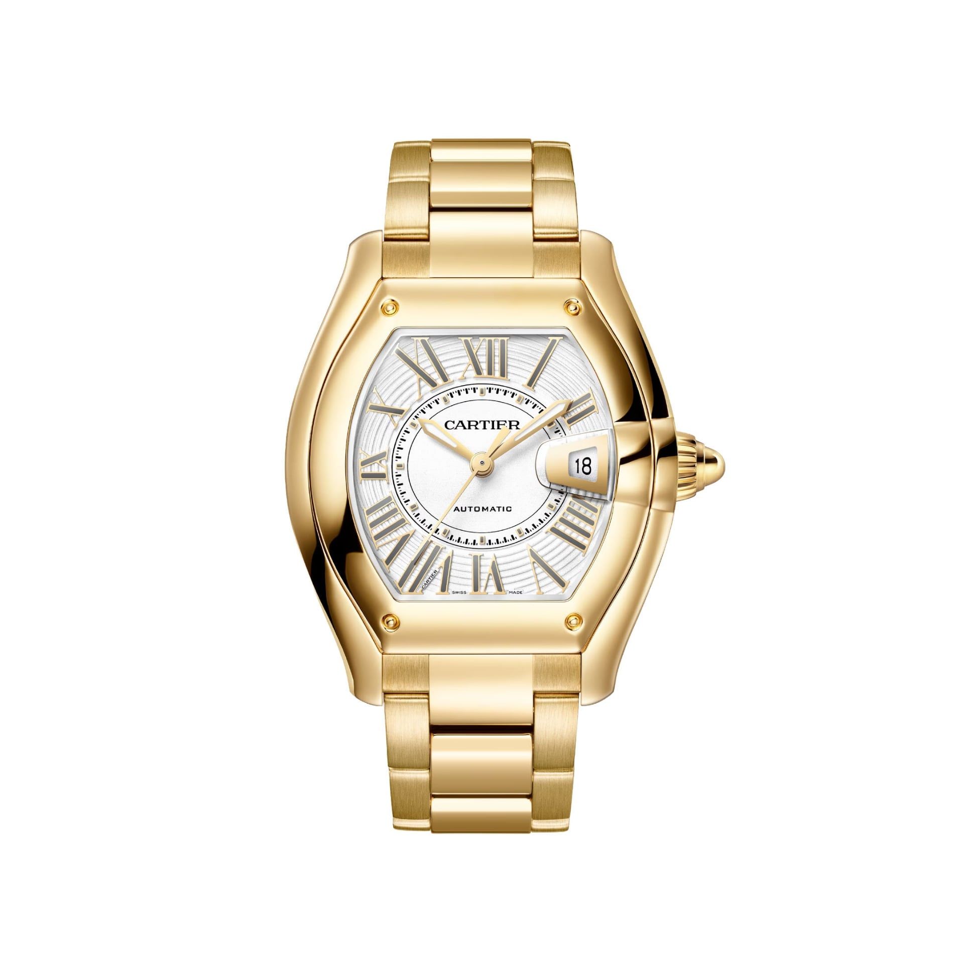 CARTIER Roadster Modello Grande, Oro Giallo 38,7 X 47,2 MM WGRD0012