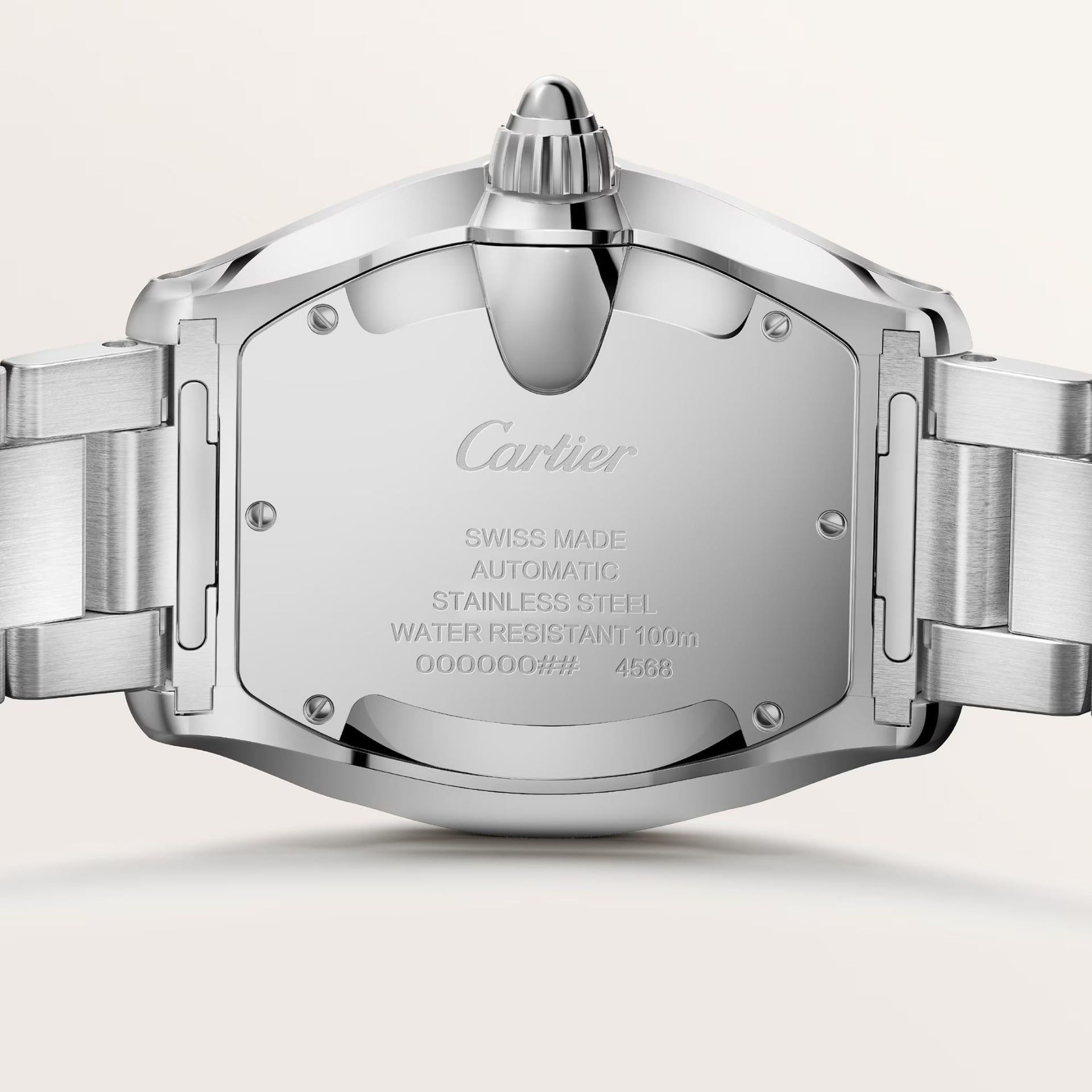 CARTIER Roadster Modello Grande, Acciaio 38,7 X 47,2 MM WSRD0014