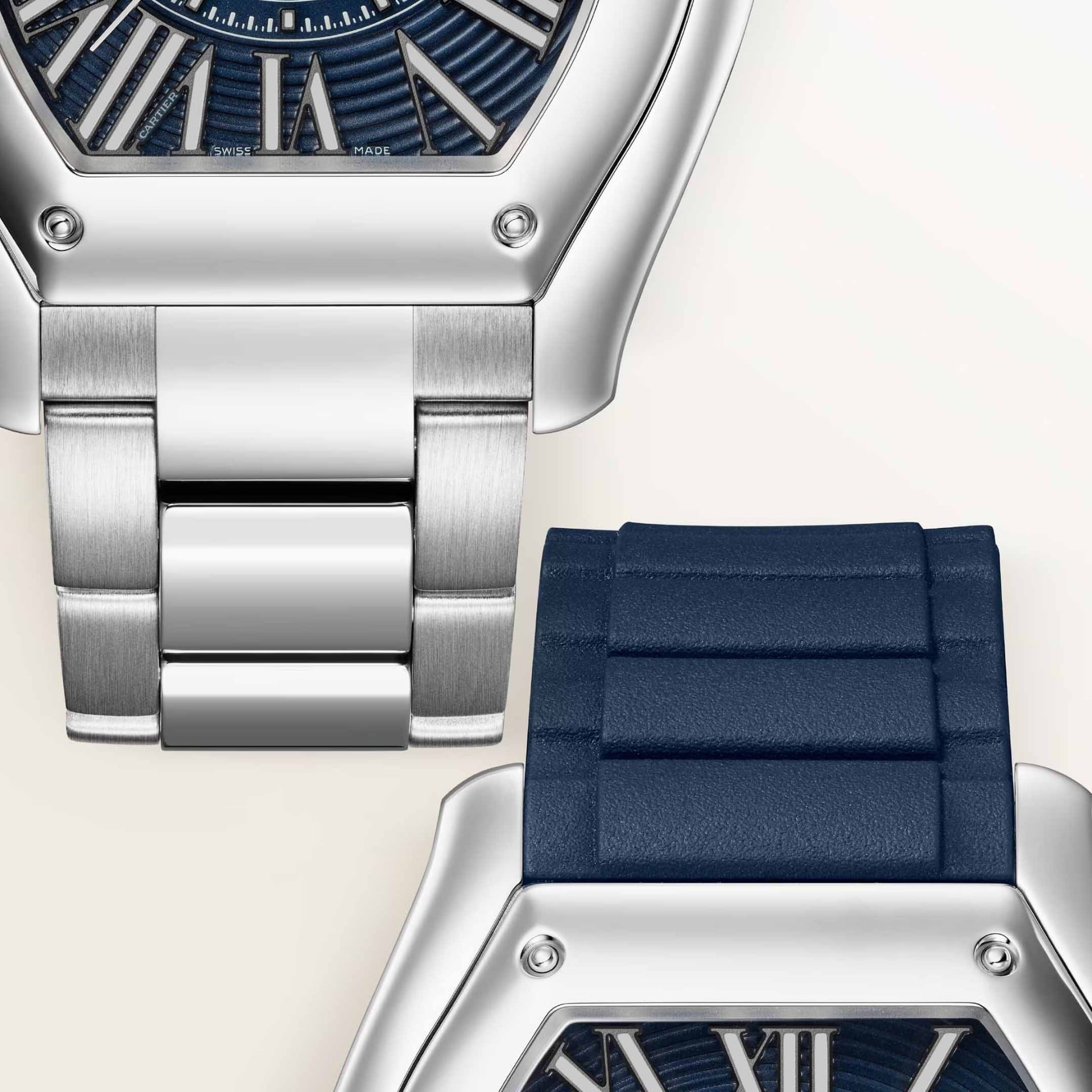 CARTIER Roadster Modello Grande, Acciaio 38,7 X 47,2 MM WSRD0014