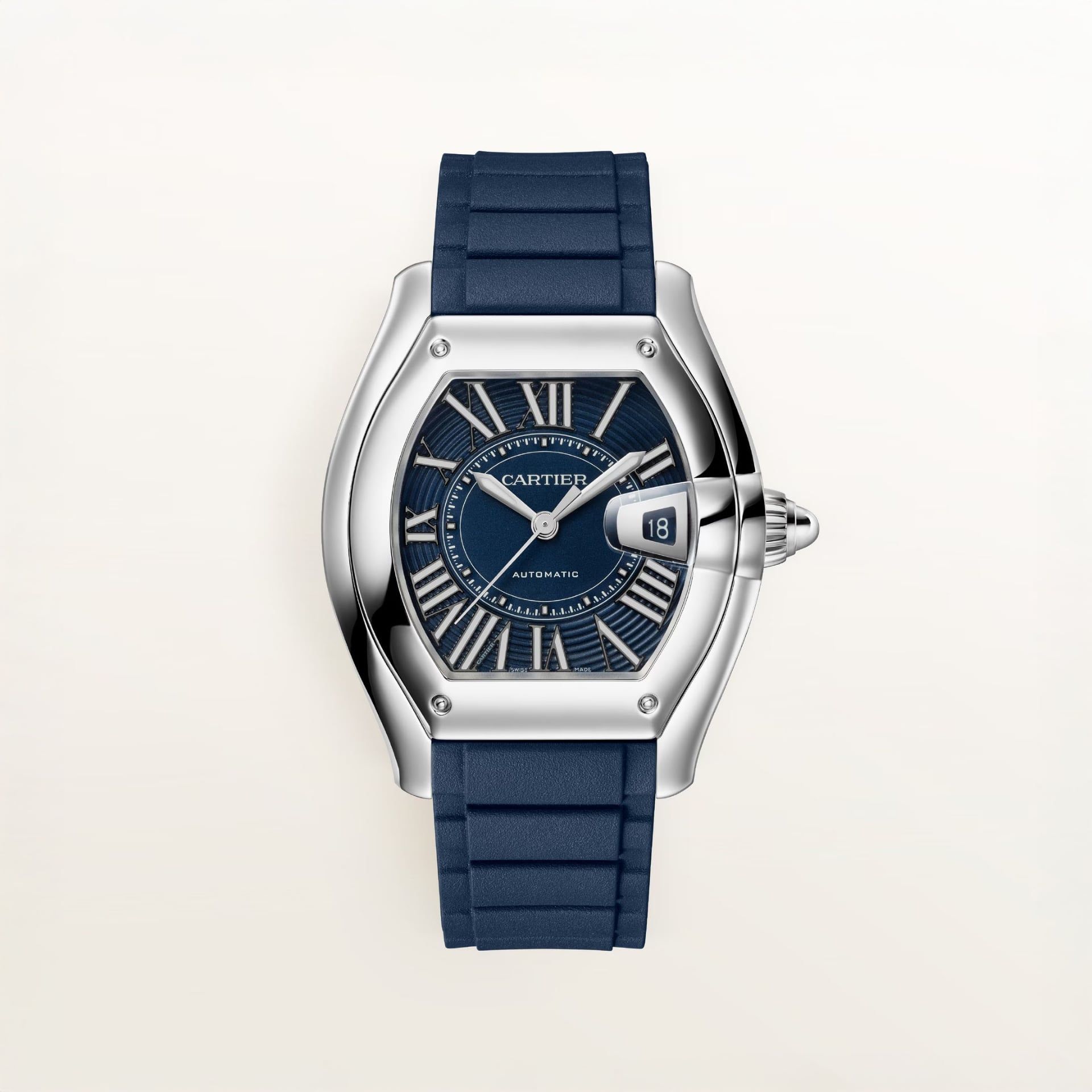 CARTIER Roadster Modello Grande, Acciaio 38,7 X 47,2 MM WSRD0014