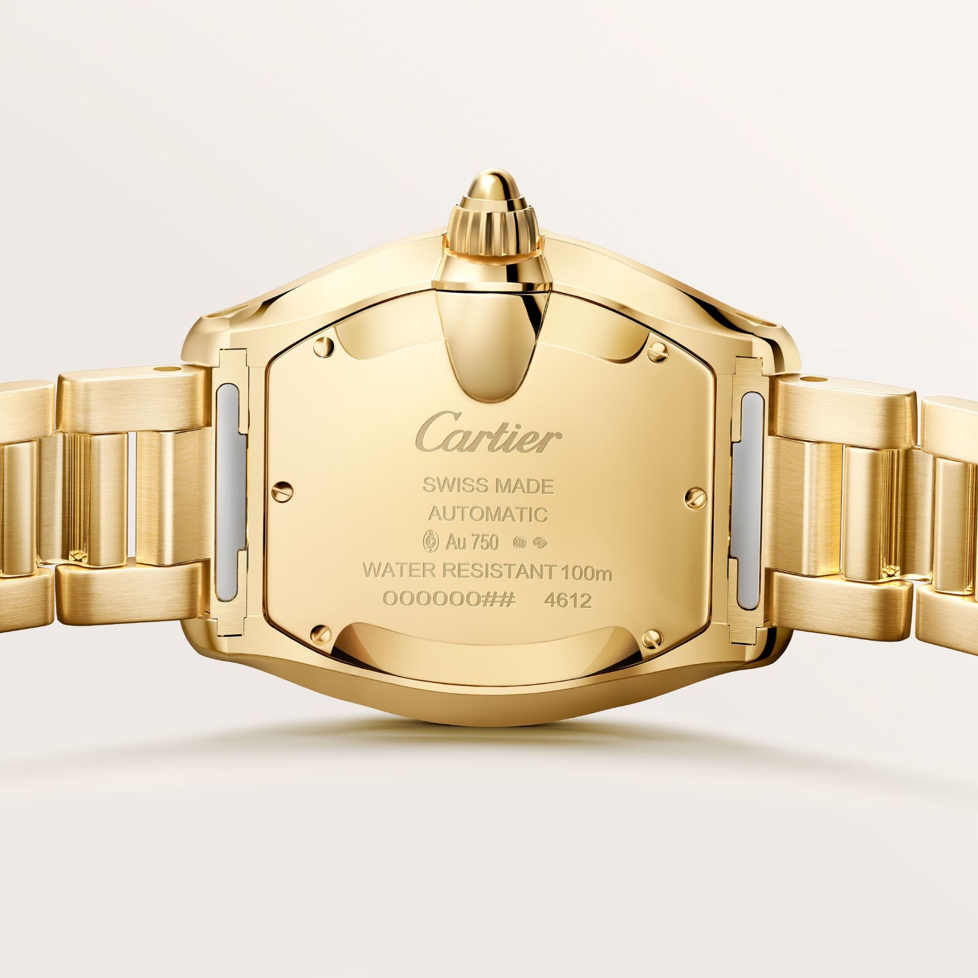 CARTIER Roadster Modello Medio, Oro Giallo 34,9 X 42,5 MM WGRD0011