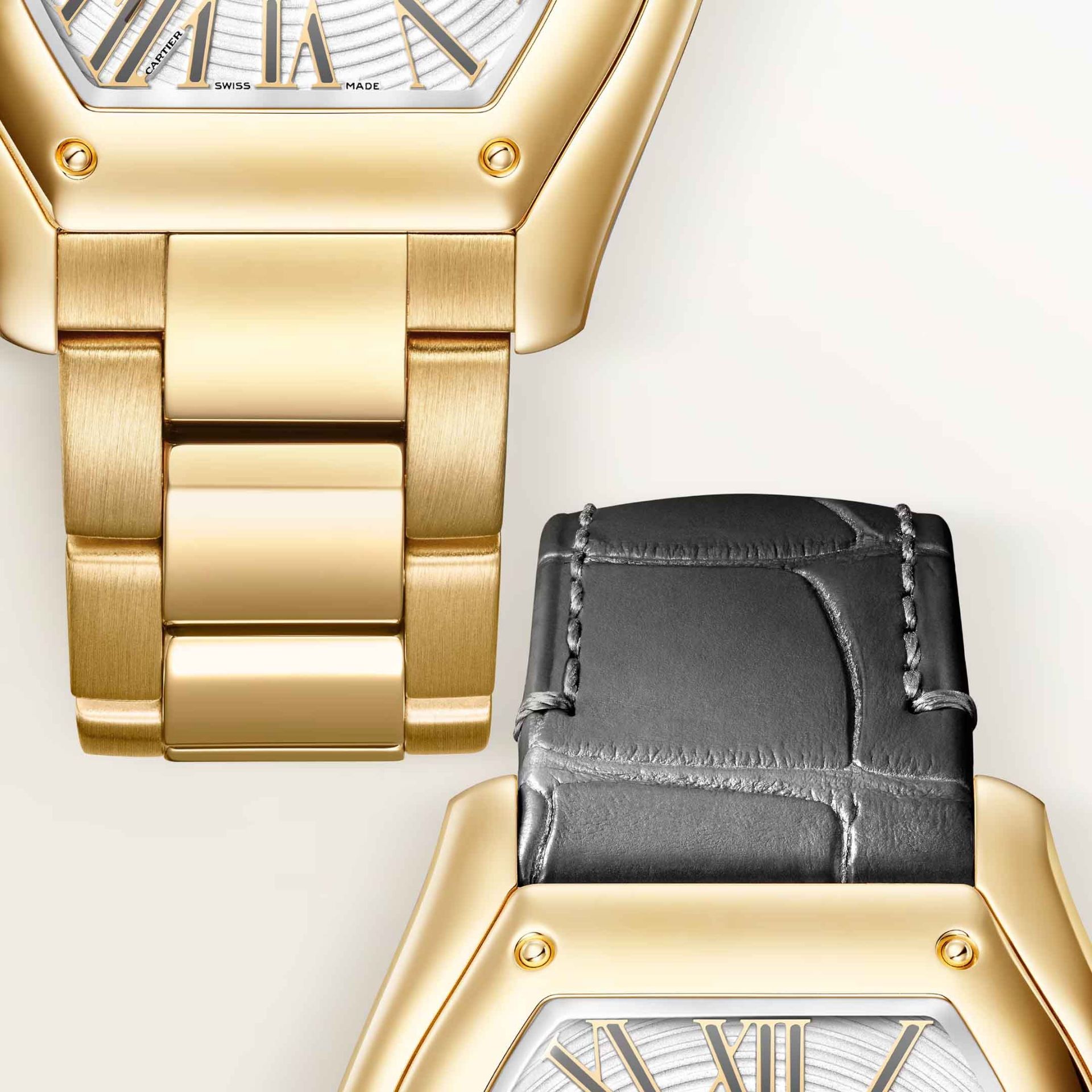 CARTIER Roadster Modello Medio, Oro Giallo 34,9 X 42,5 MM WGRD0011