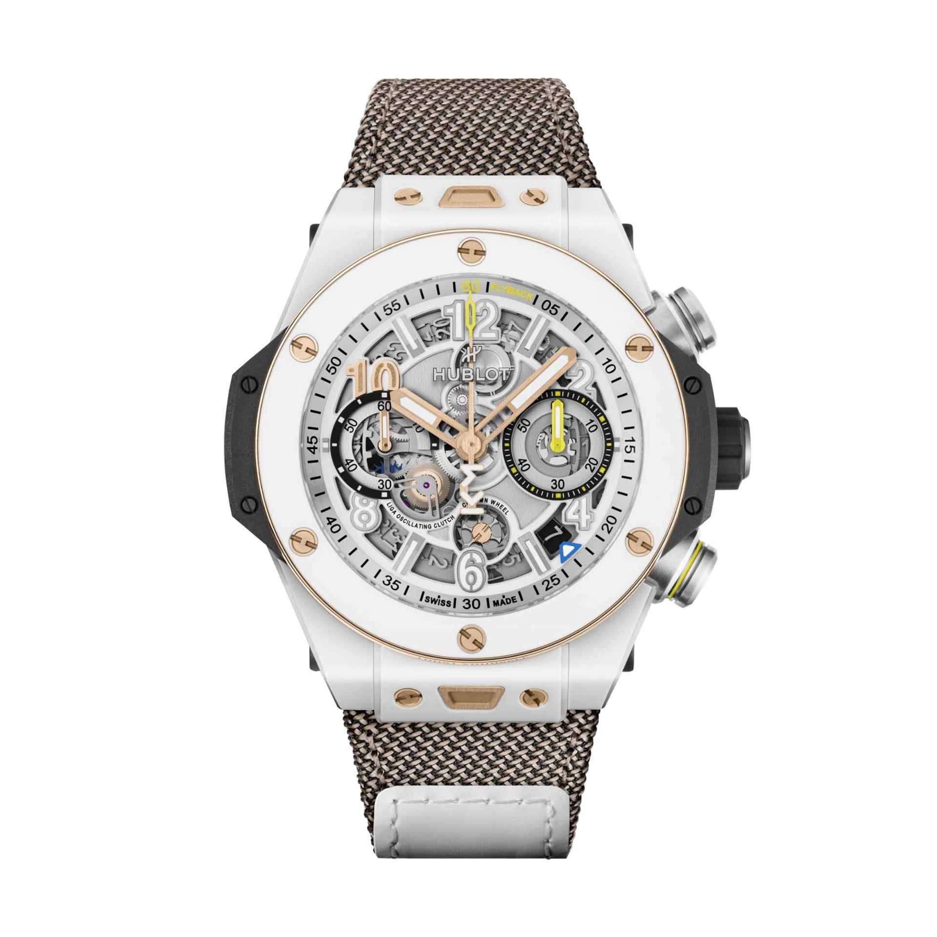 HUBLOT Big Bang Reloaded Kylian Mbappé White Ceramic 44 MM 421.HX.2019.NR.MBP26