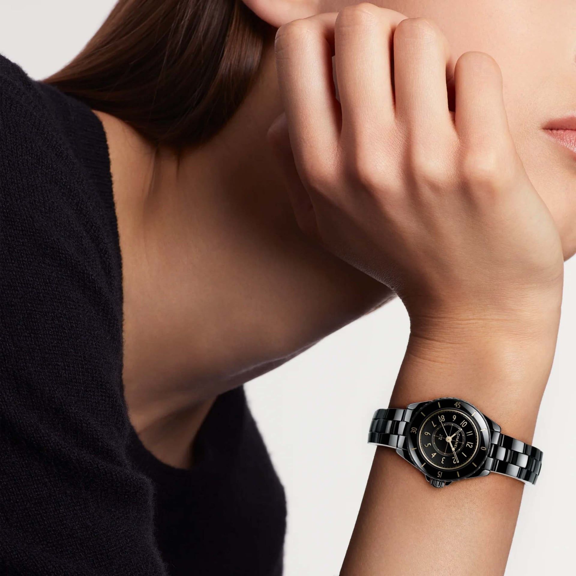 CHANEL J12 Golden Black 28 MM H11057