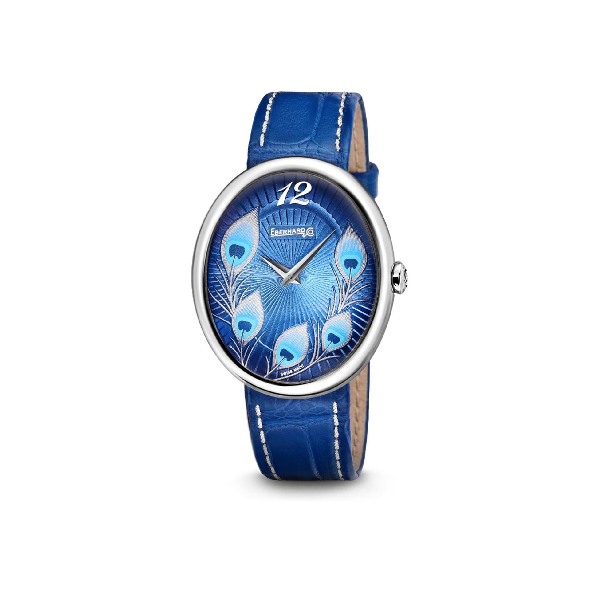 EBERHARD & CO. Gilda peacock 32,1 x 38 MM 61008.14 CP+QP