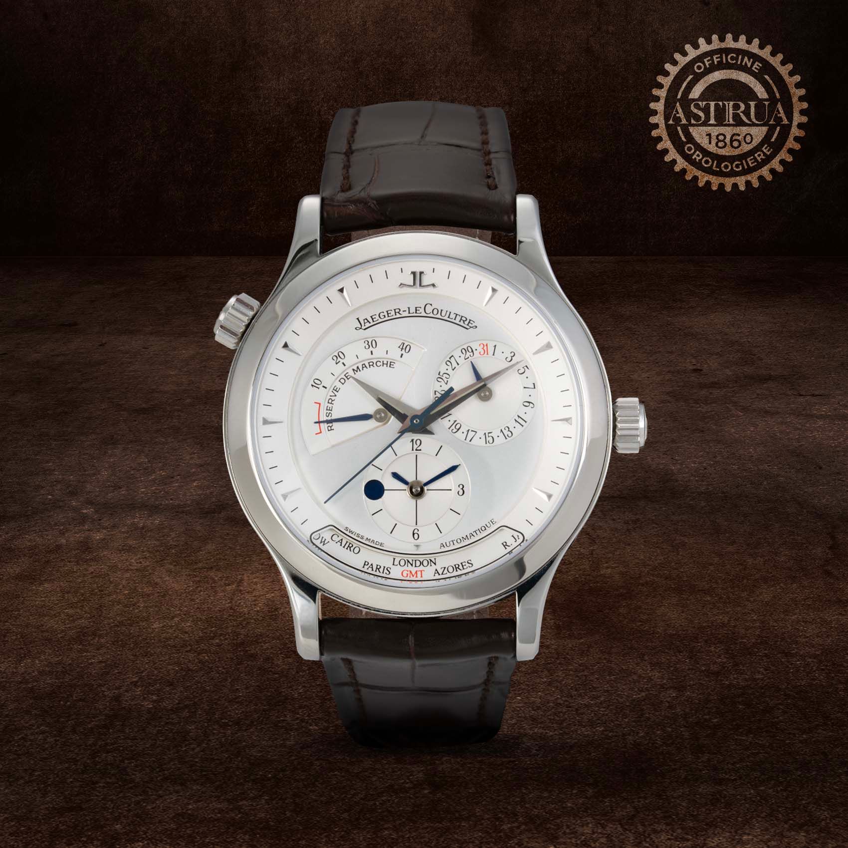 JAEGER-LECOULTRE Master Geographic 38 MM 142.8.92