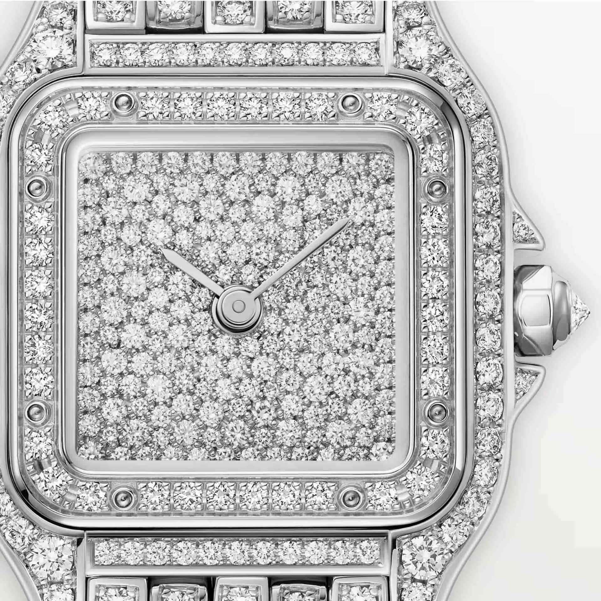 CARTIER Panthère De Cartier Modello Piccolo, Oro Bianco, Diamanti 22 X 30 MM HPI01801