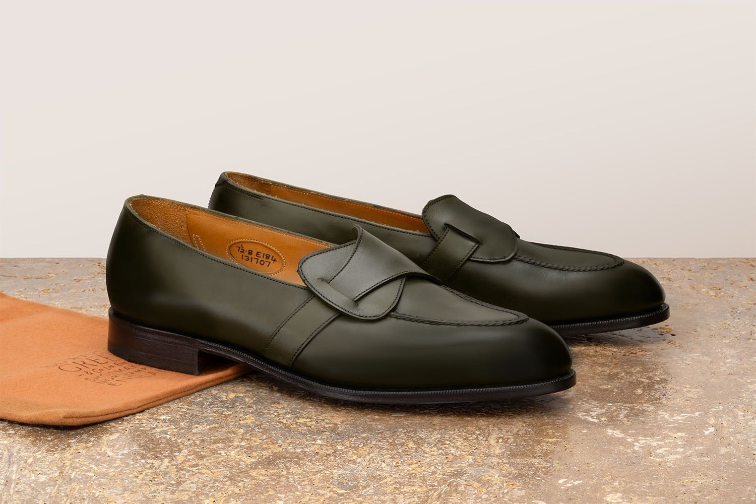 Edward Green Lulworth - Mocassino - Olive Dark Antique  LULWORTH