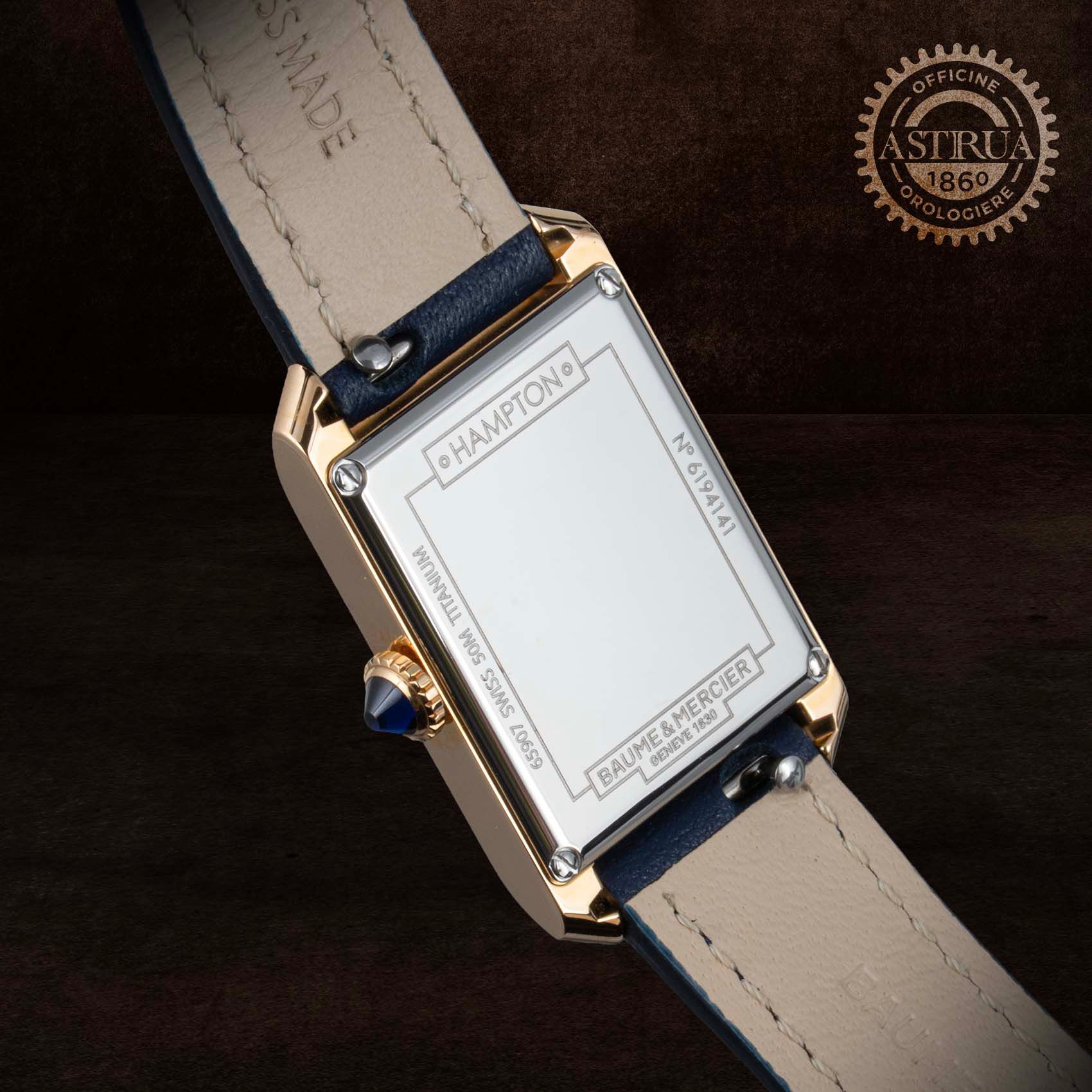 BAUME & MERCIER Hampton 35 X 22 MM M0A10674