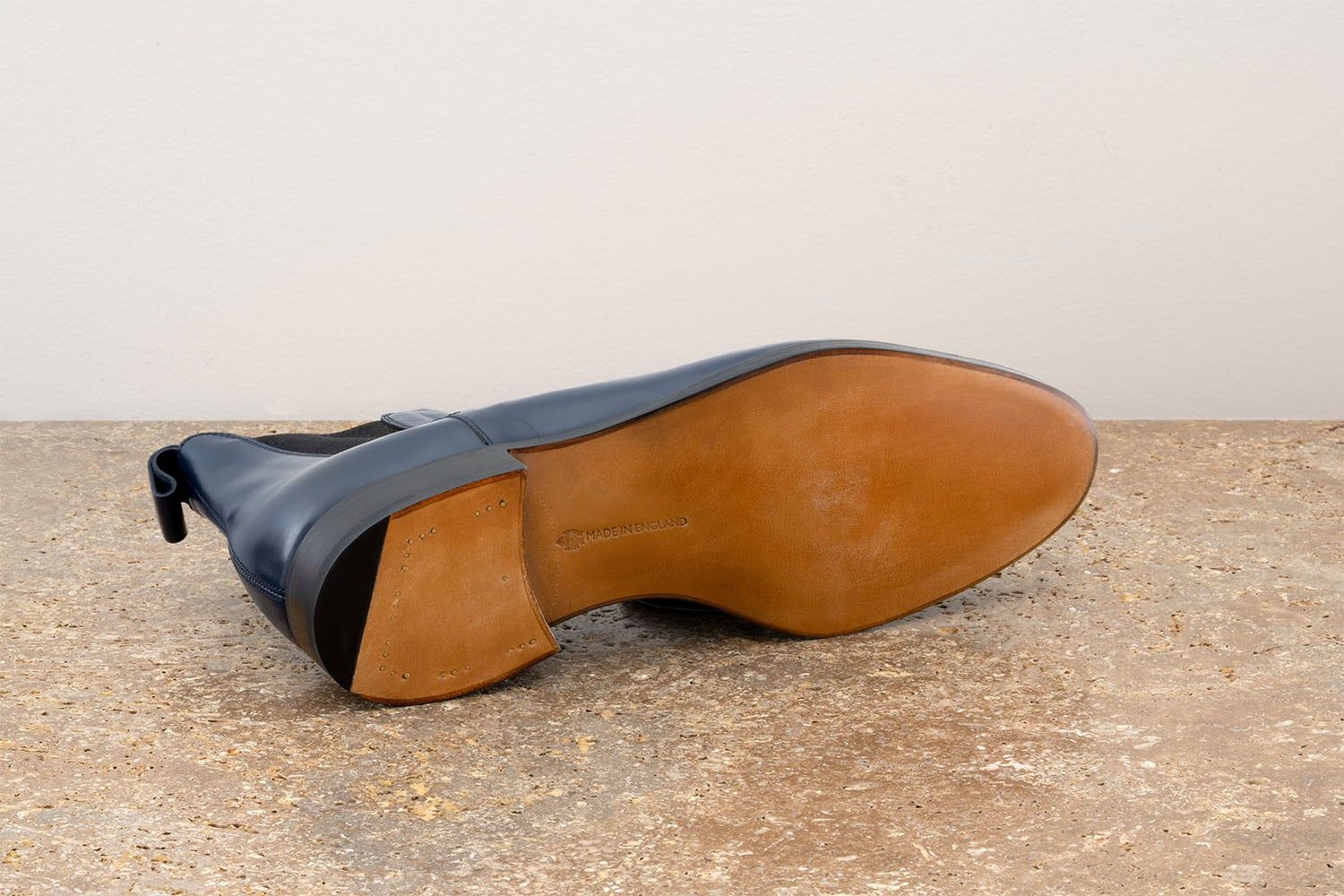 EDWARD GREEN Camden - Stivaletto Chelsea -  Navy Antique  CAMDEN