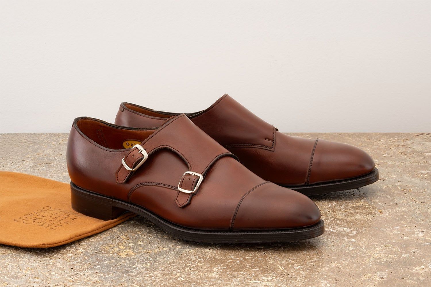 EDWARD GREEN Westminster - Doppia Fibbia - Burgundy Delapre  WESTMINSTER