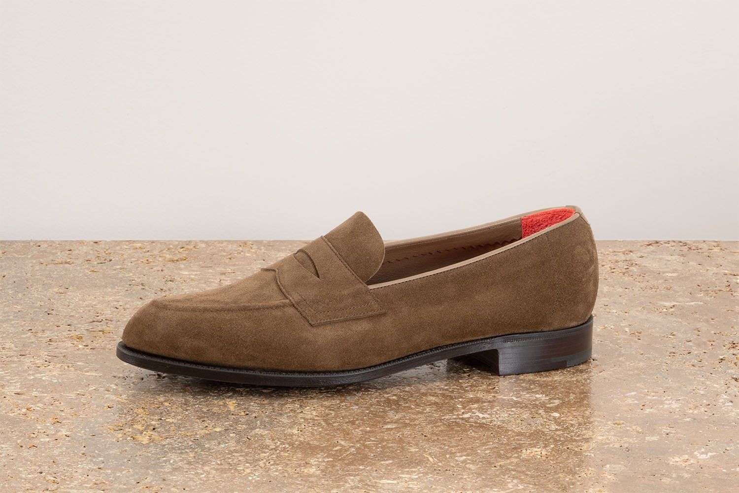 EDWARD GREEN Piccadilly Unlined - Mocassino Classico - Peat - Edizione Astrua  A-PICCADILLY UNLINED