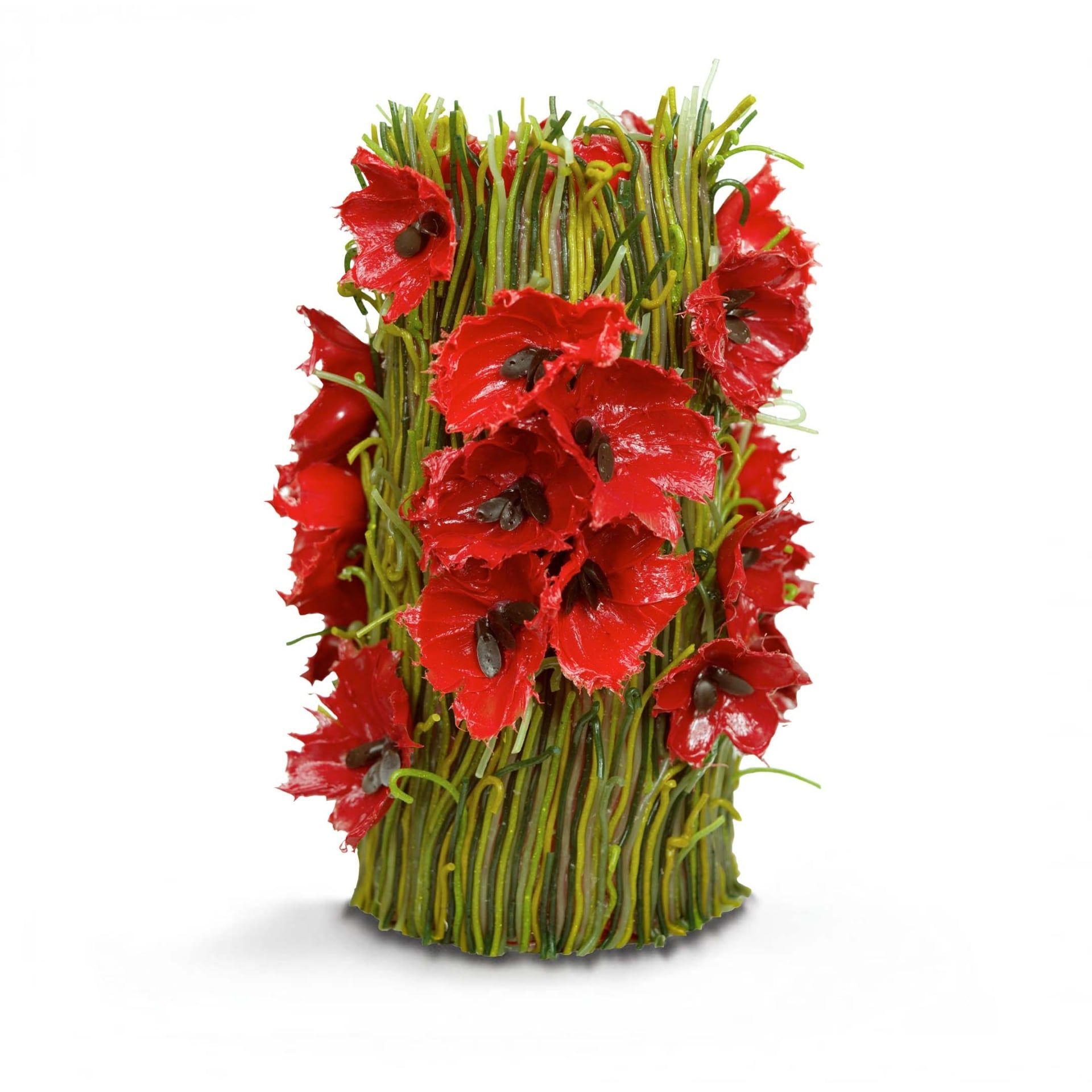 GIGLIOLA SCAGLIOTTI Vaso In Silicone The Tall Red Poppy Edizione Astrua 24 CM X H 40 CM VASEL001