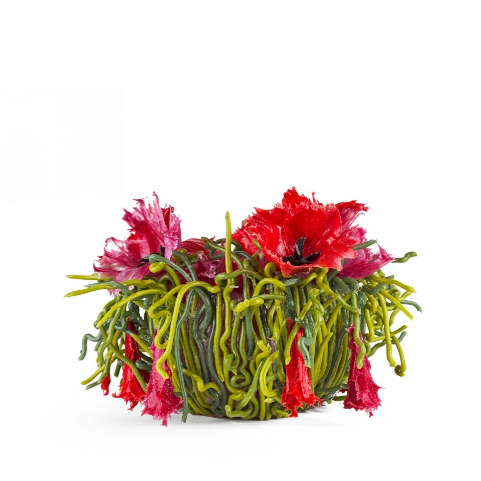 GIGLIOLA SCAGLIOTTI Vaso In Silicone The Red Poppy Papaveri Rossi 30 CM X H 18 CM VASEXS438