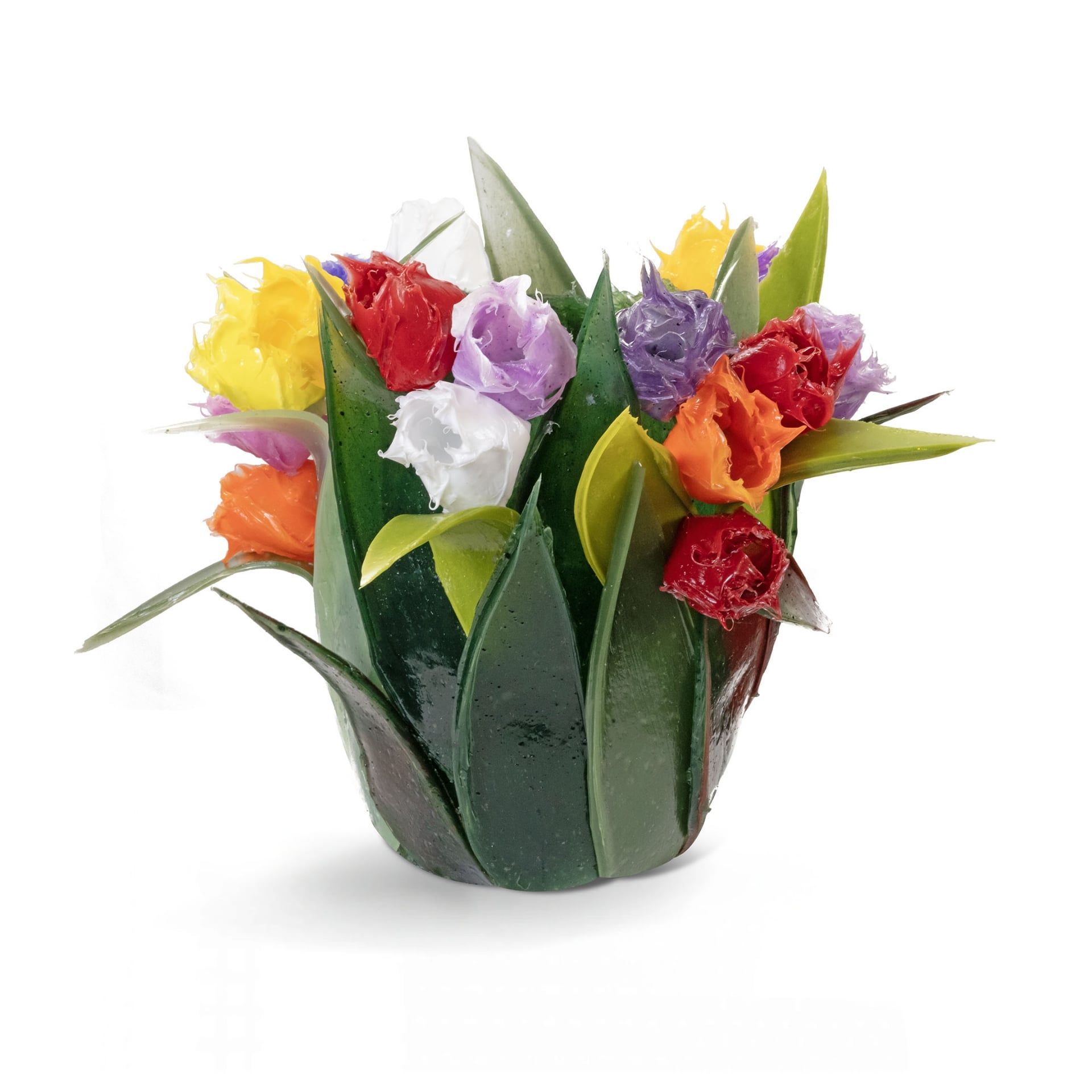 GIGLIOLA SCAGLIOTTI Vaso In Silicone Tully Rainbow Edizione Astrua 27 CM X H 27 CM VASES006