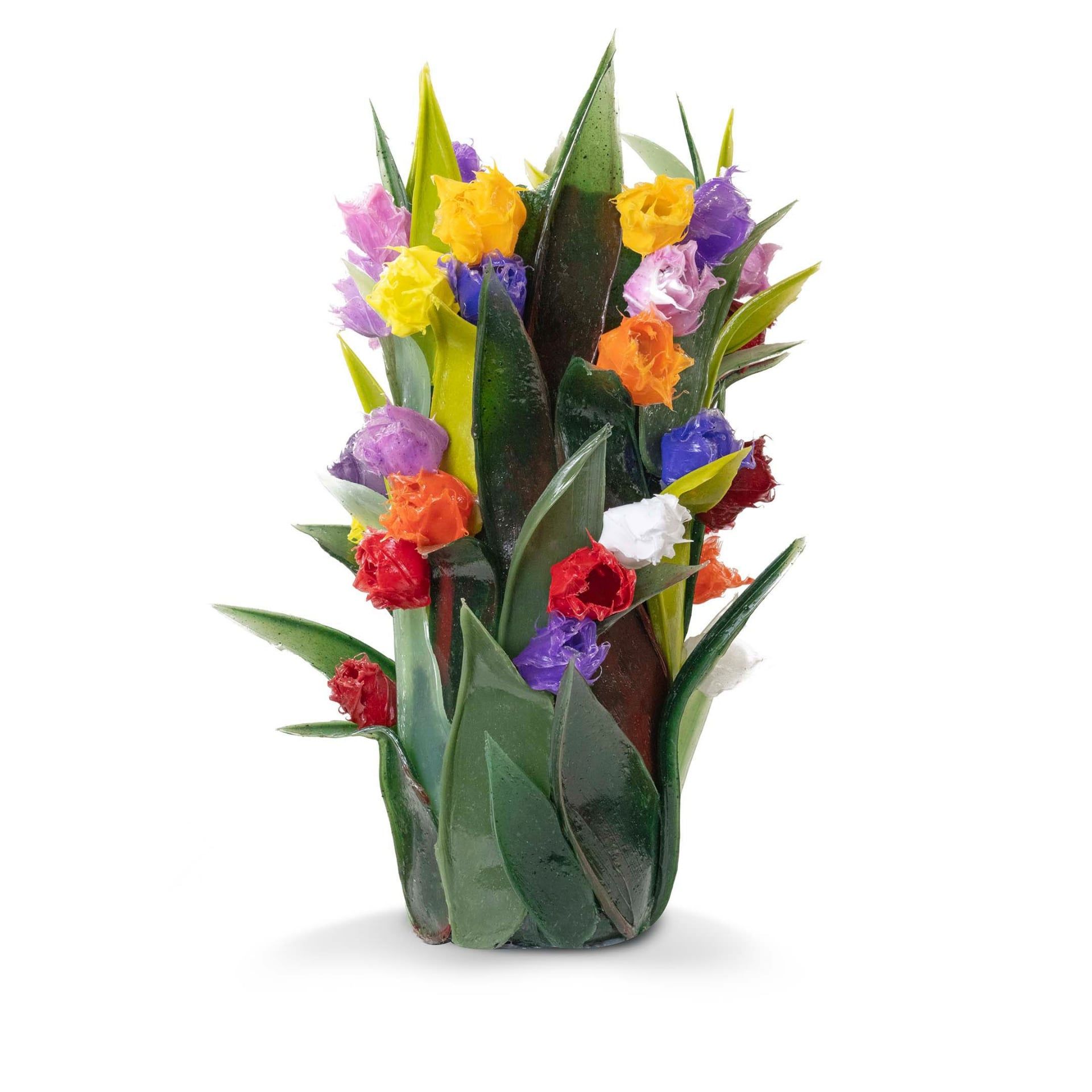 GIGLIOLA SCAGLIOTTI Vaso In Silicone The Tall Tully Rainbow Edizione Astrua 30 CM X H 50 CM VASEL007