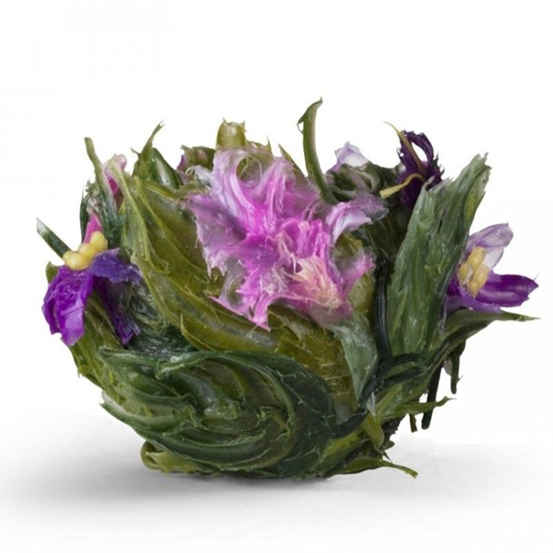 GIGLIOLA SCAGLIOTTI Vaso In Silicone Bahamas Fiori Viola 36 CM - H 28 CM VASEM541