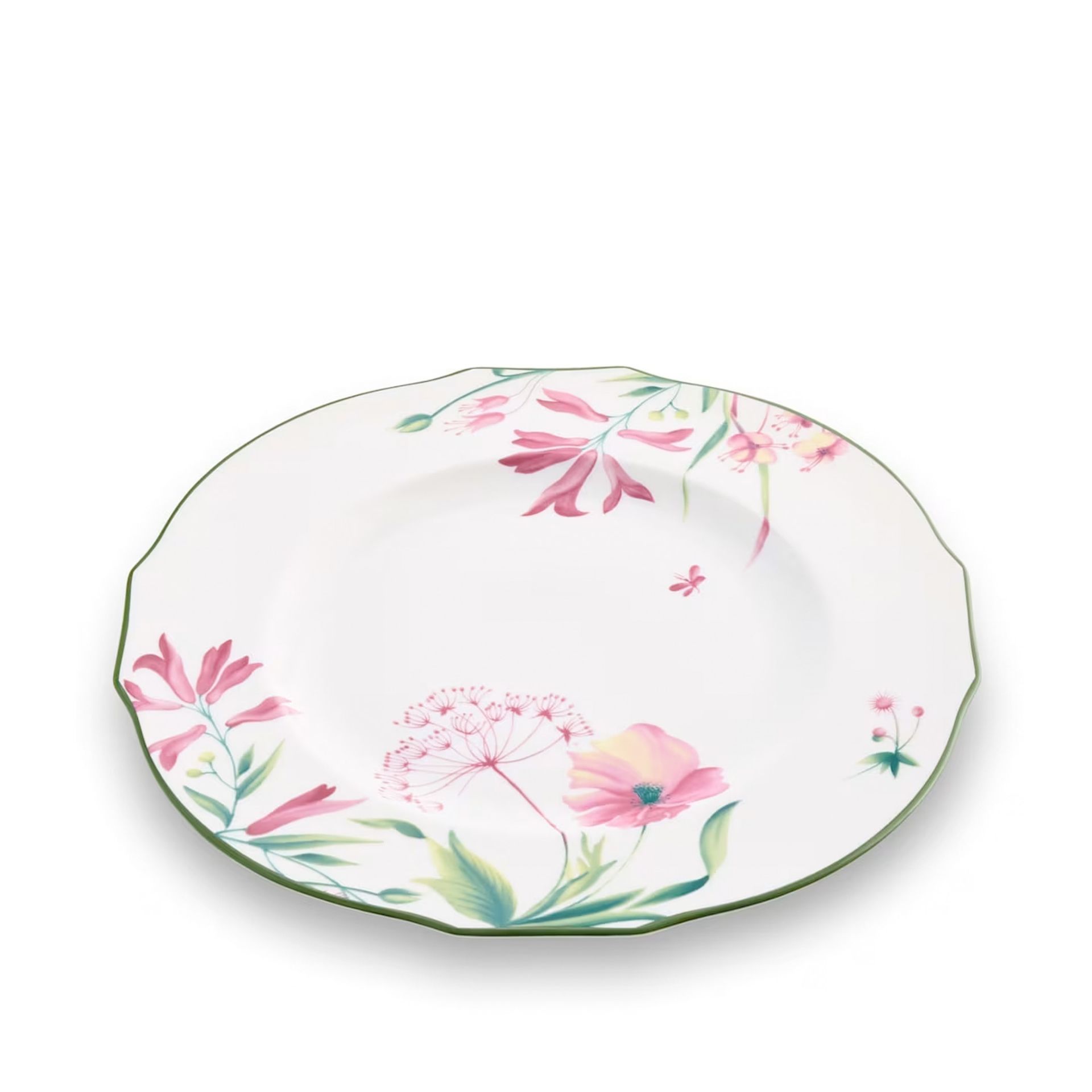 GINORI 1735 Piatto Piano Florenza Malva Ø 27.6 CM 165RG00 FPT110010280G00136203