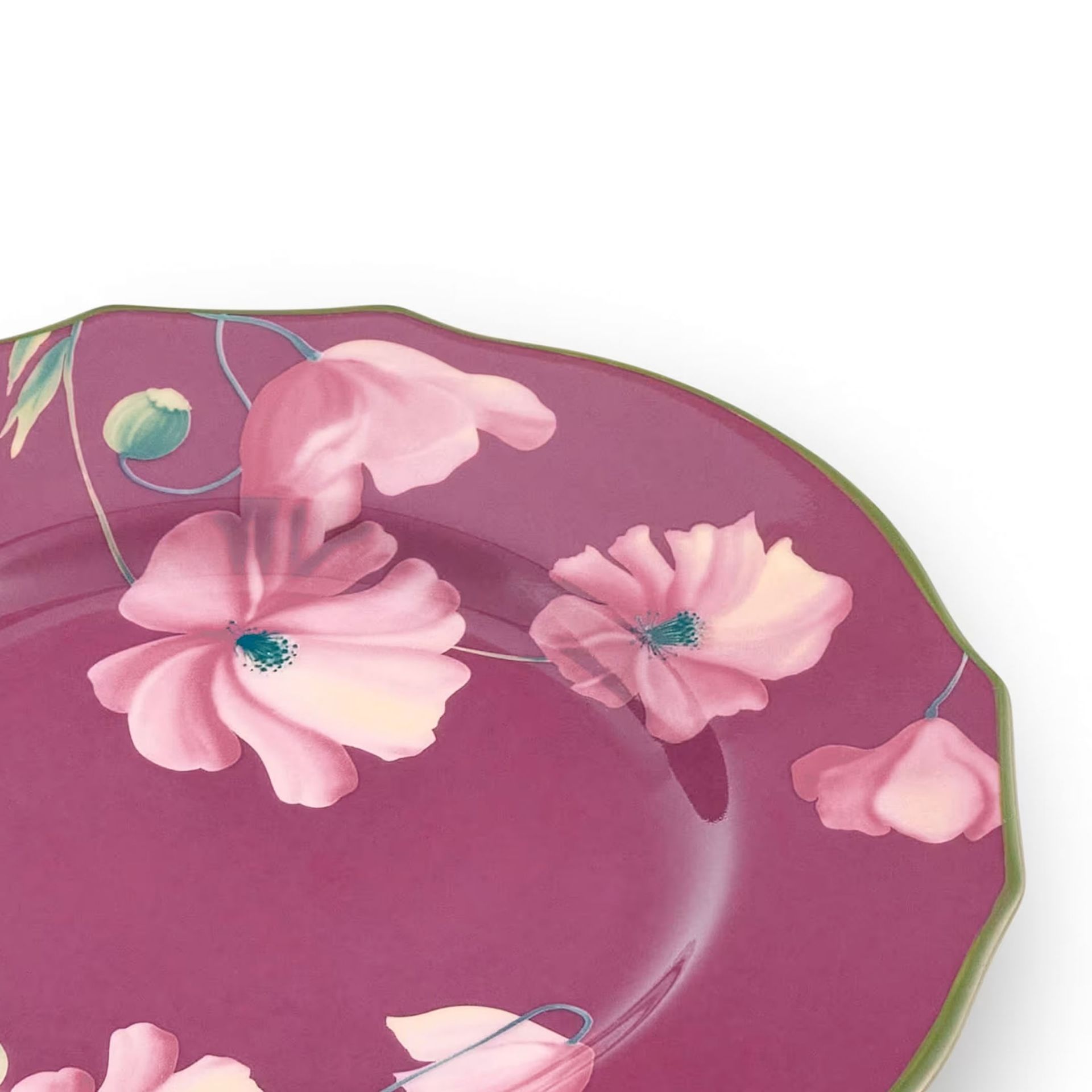 GINORI 1735 Piatto da Pane Florenza Malva Ø 17 CM 165RG00 FPT110010170G00136201