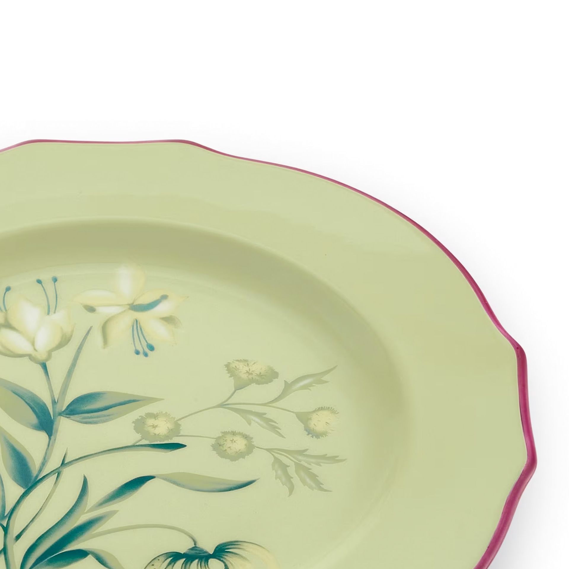 GINORI 1735 Piatto da Dessert Florenza Acanto Ø 22 CM 165RG00 FPT110010220G00136002