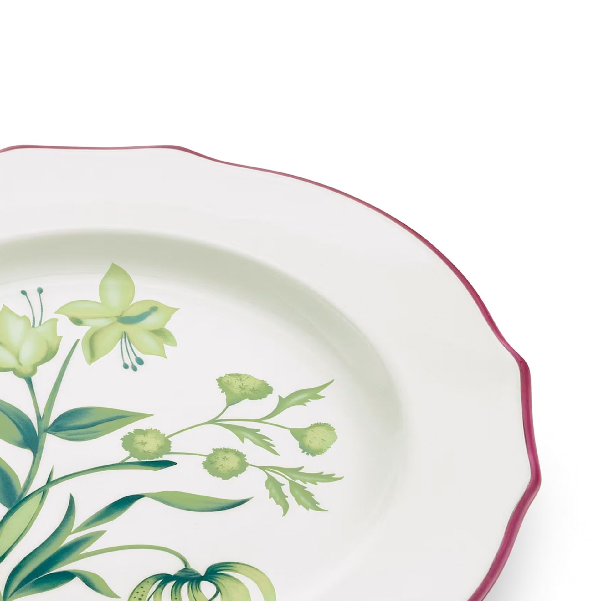 GINORI 1735 Piatto da Dessert Florenza Acanto Ø 22 CM 165RG00 FPT110010220G00136003