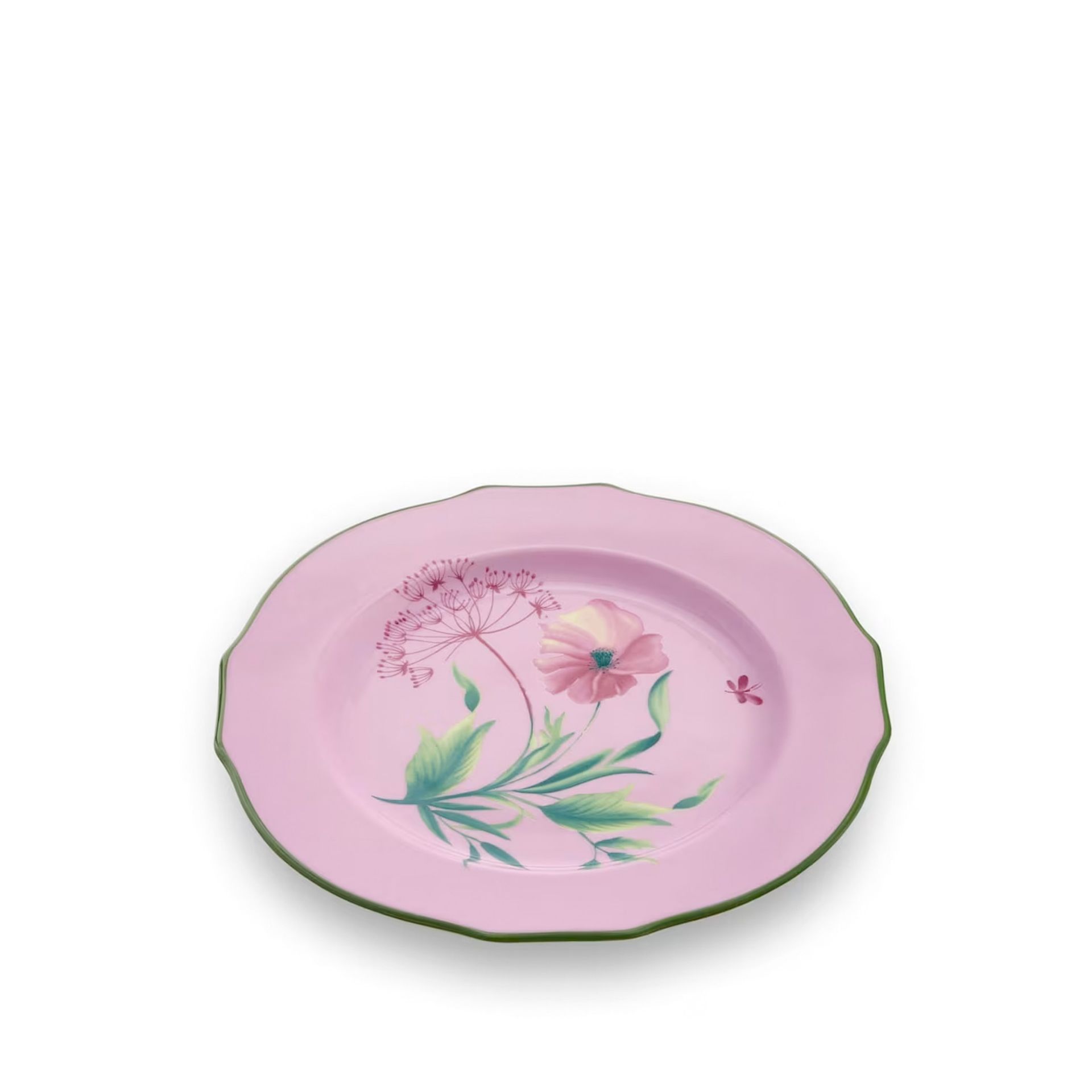 GINORI 1735 Piatto da Dessert Florenza Malva Ø 22 CM 165RG00 FPT110010220G00136202