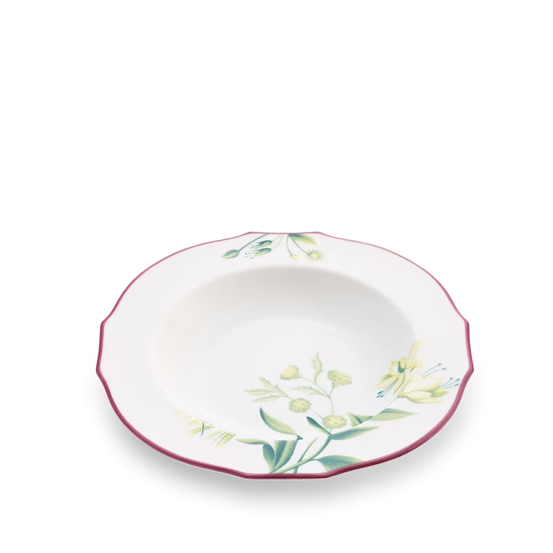 GINORI 1735 Piatto Fondo Florenza Acanto Ø 23 CM 165RG00 FPT210010230G00136003