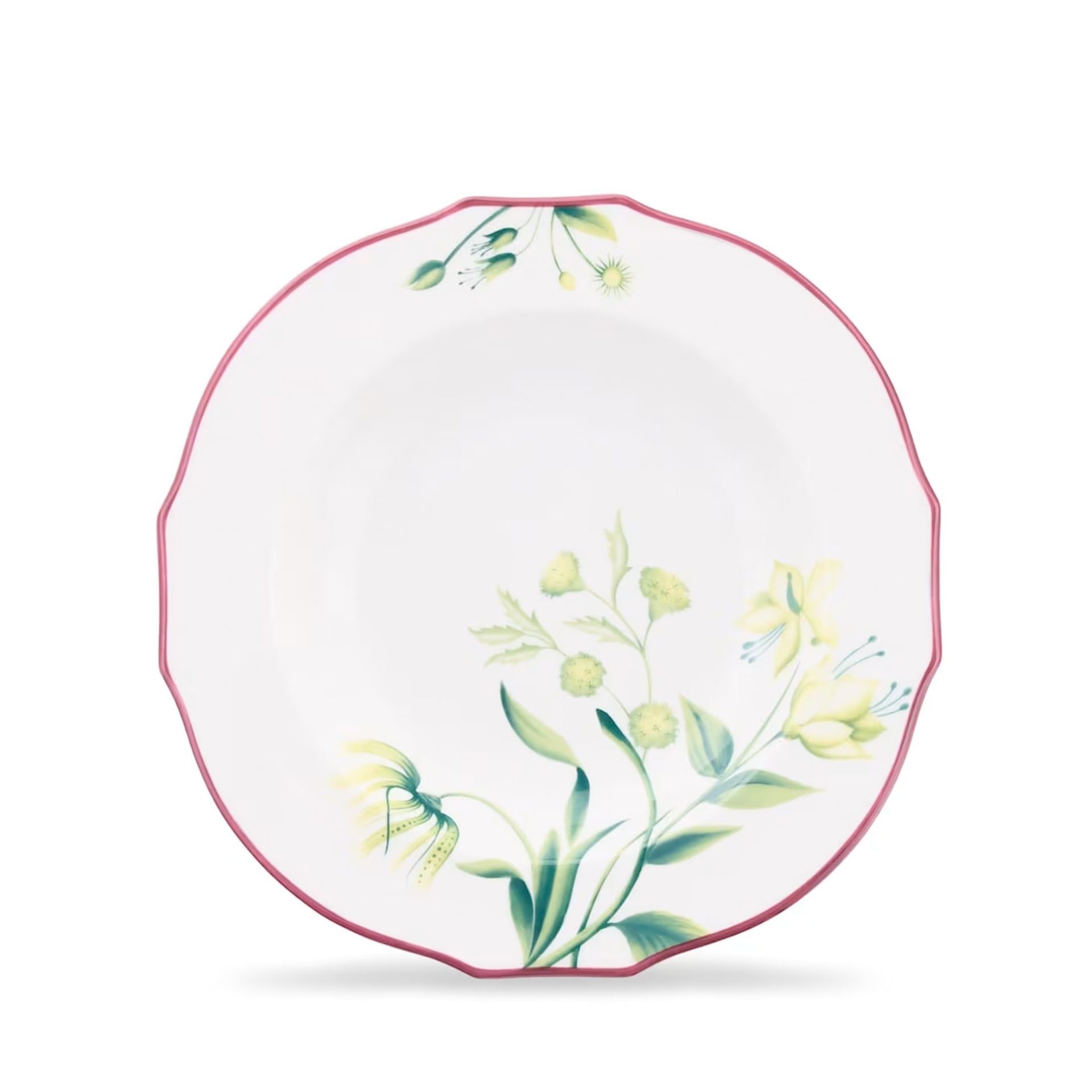 GINORI 1735 Piatto Fondo Florenza Acanto Ø 23 CM 165RG00 FPT210010230G00136003