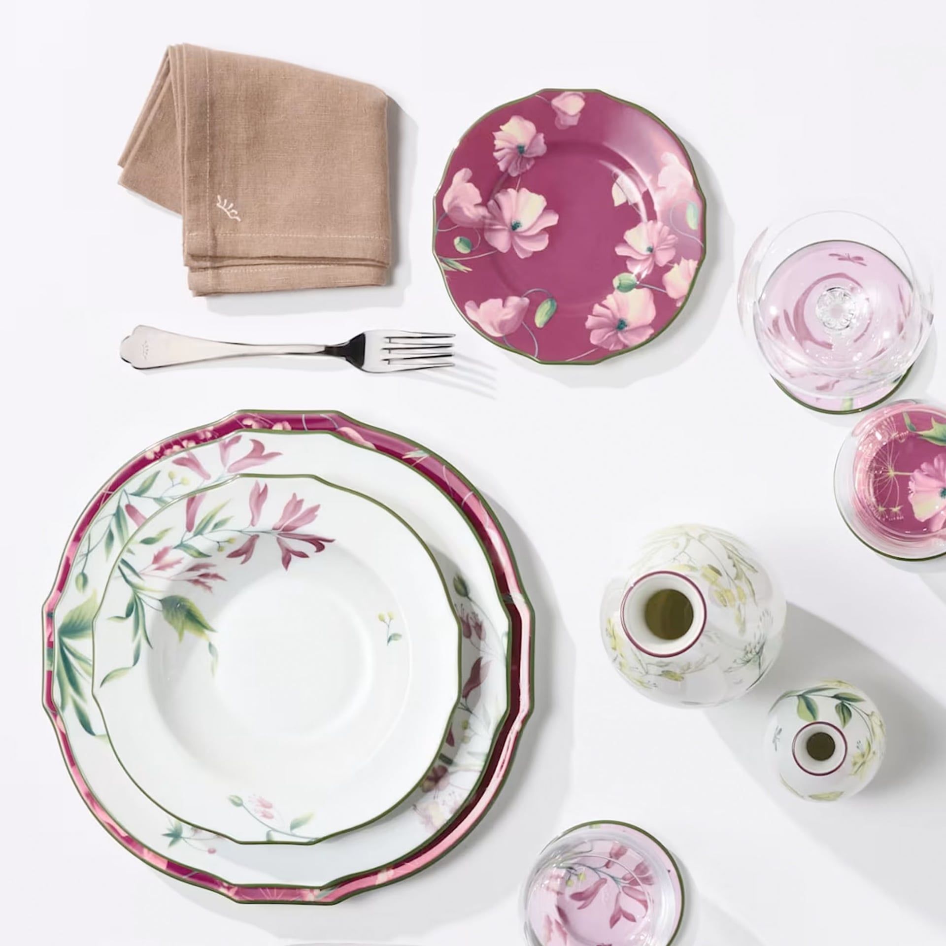 GINORI 1735 Piatto Fondo Florenza Malva Ø 23 CM 165RG00 FPT210010230G00136203