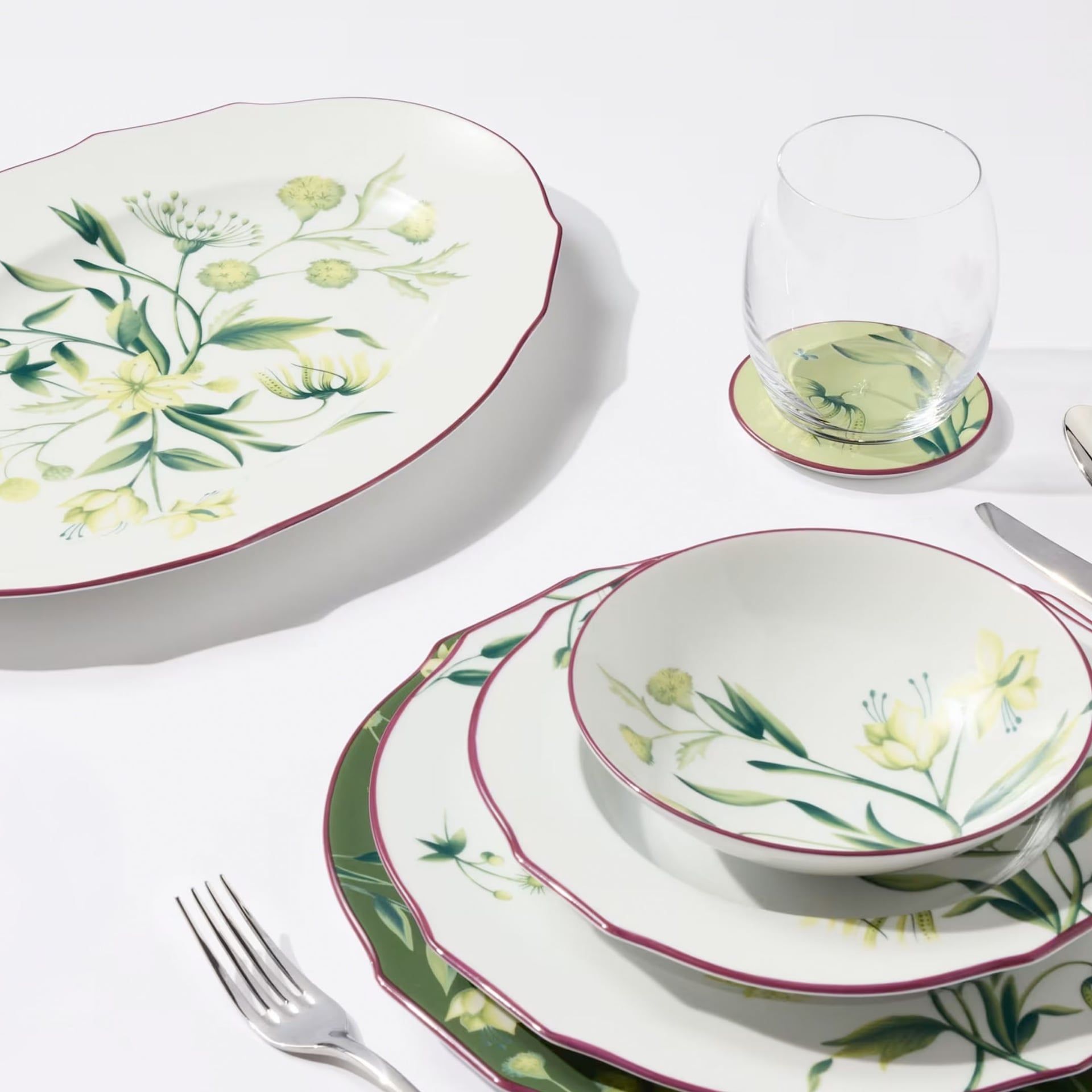 GINORI 1735 Coppetta Florenza Acanto Ø 16.5 CM 140RG00 FCP000010165G00136003
