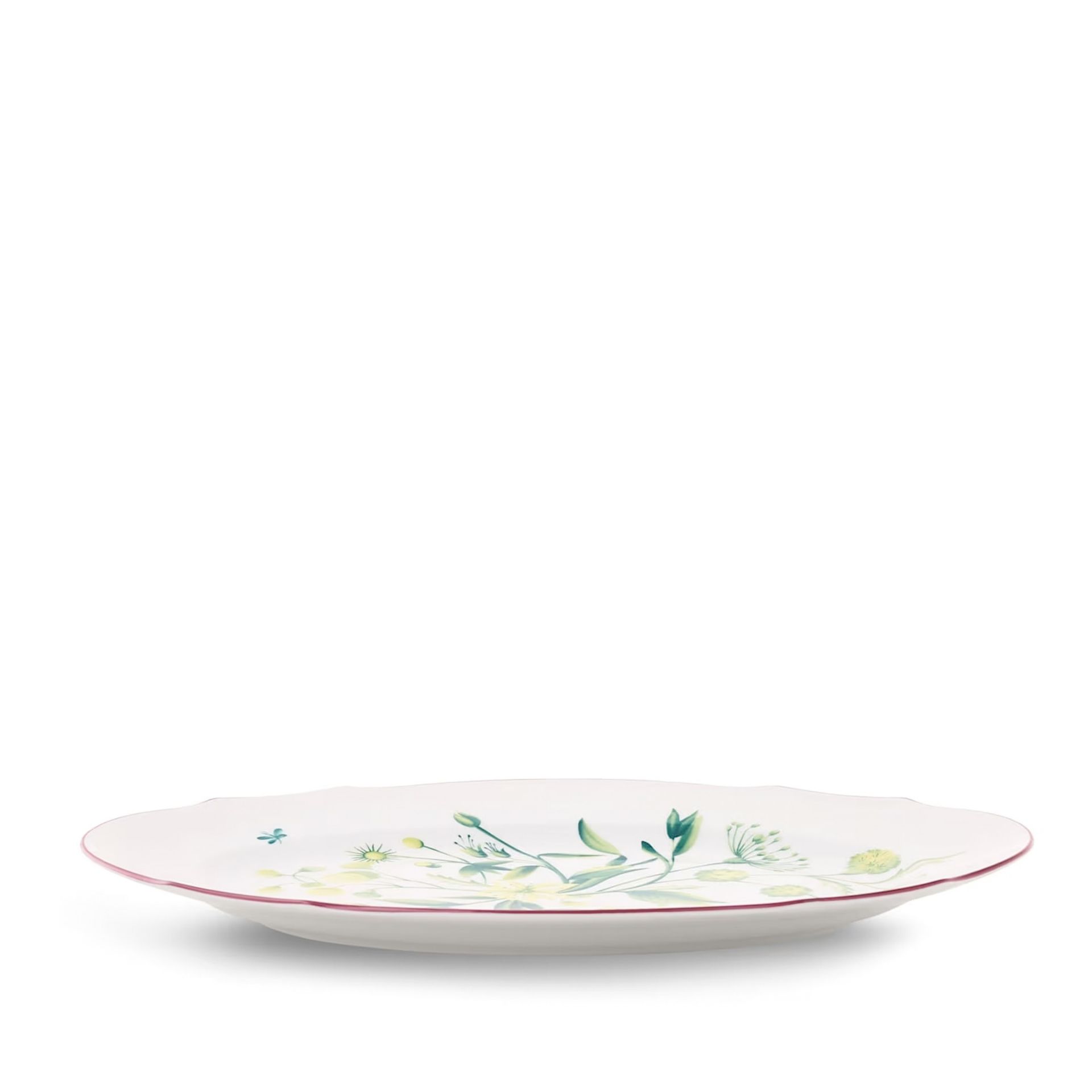 GINORI 1735 Piatto da Portata Ovale Grande Florenza Acanto 37 CM - H 25 CM 165RG00 FVS130010370G00136003