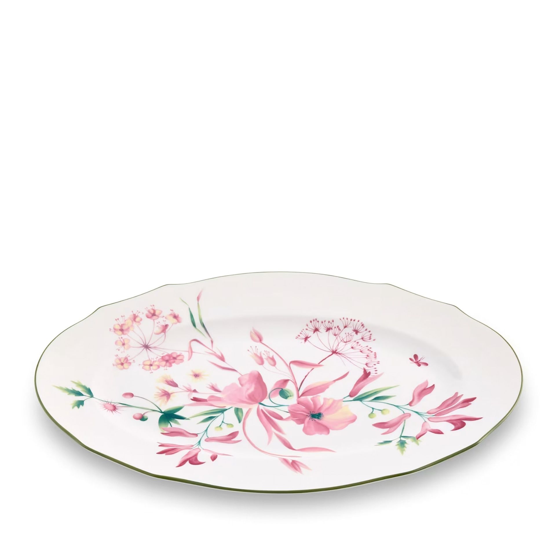 GINORI 1735 Piatto da Portata Ovale Grande Florenza Malva 37 CM - H 25 CM 165RG00 FVS130010370G00136203