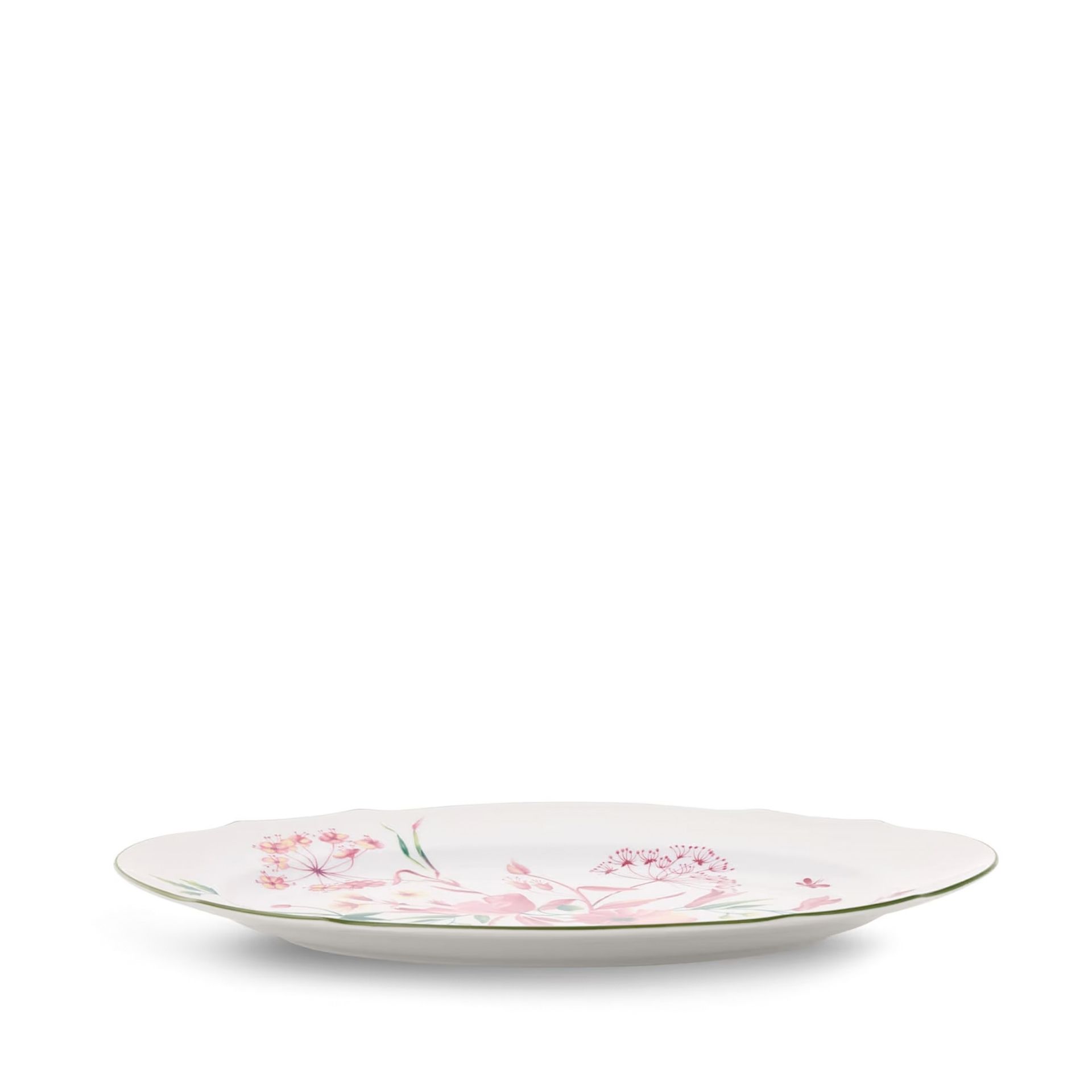 GINORI 1735 Piatto da Portata Ovale Grande Florenza Malva 37 CM - H 25 CM 165RG00 FVS130010370G00136203