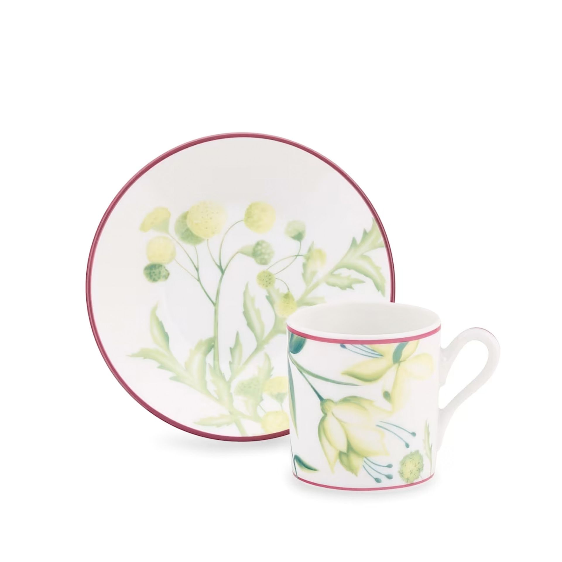 GINORI 1735 Servizio da Caffè Per Due Florenza Acanto  004RG00 FW4301LXGENG00136003